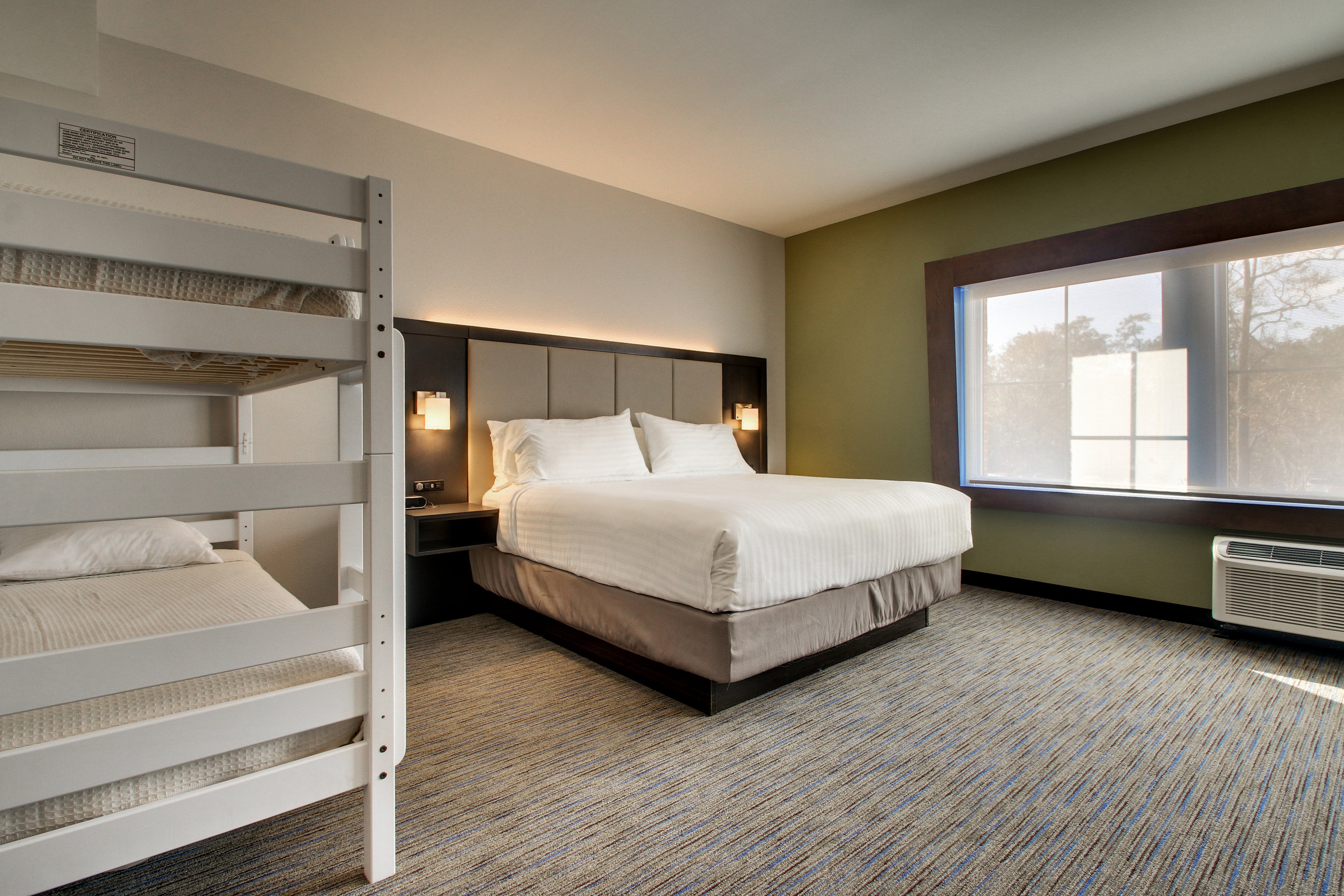 HOLIDAY INN EXP STES NE MT PLEASANT-guestroom-Kids Suite with Bunk Beds Near Beach.jpg
