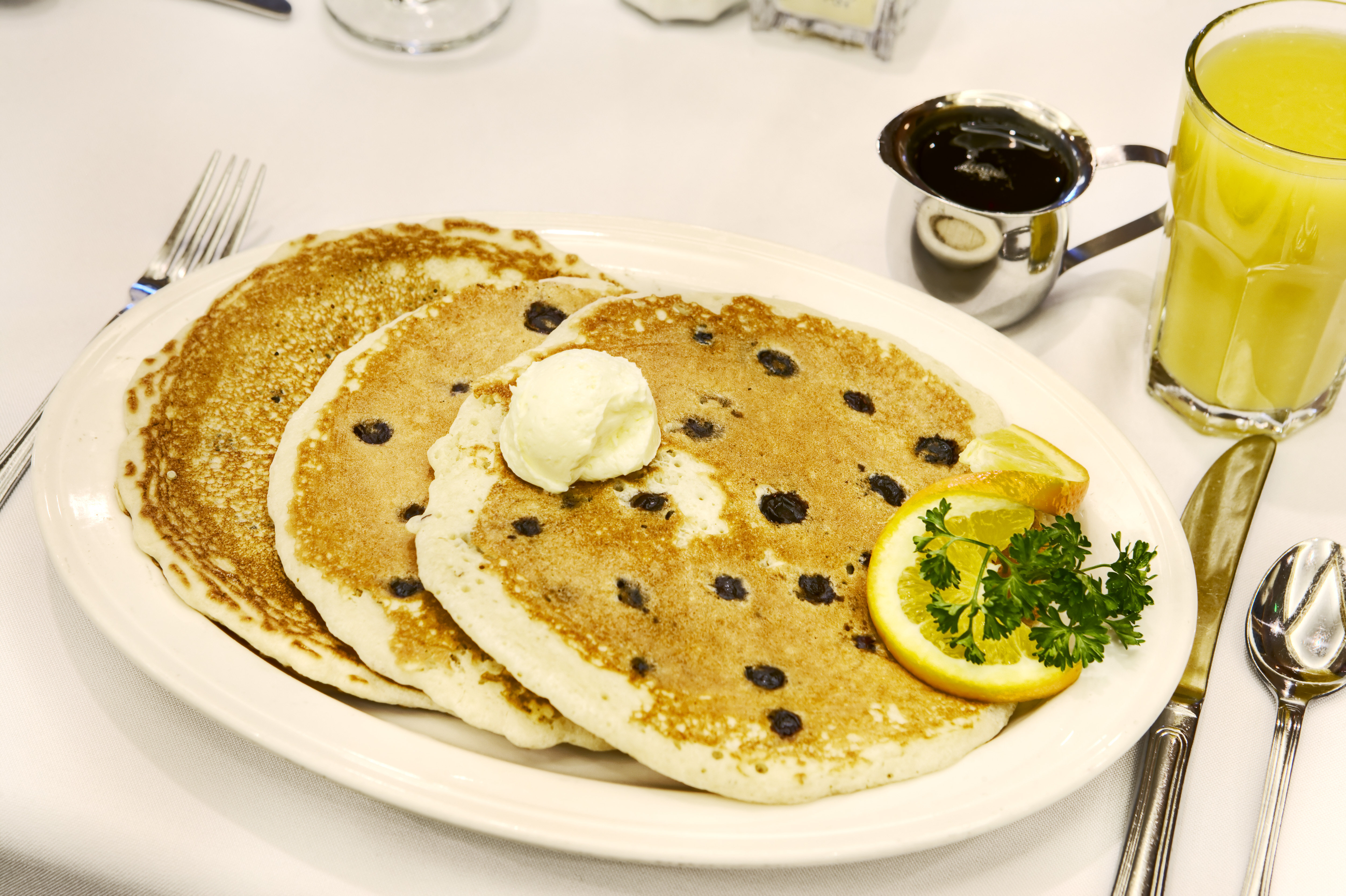 Great Blueberry Pancakes