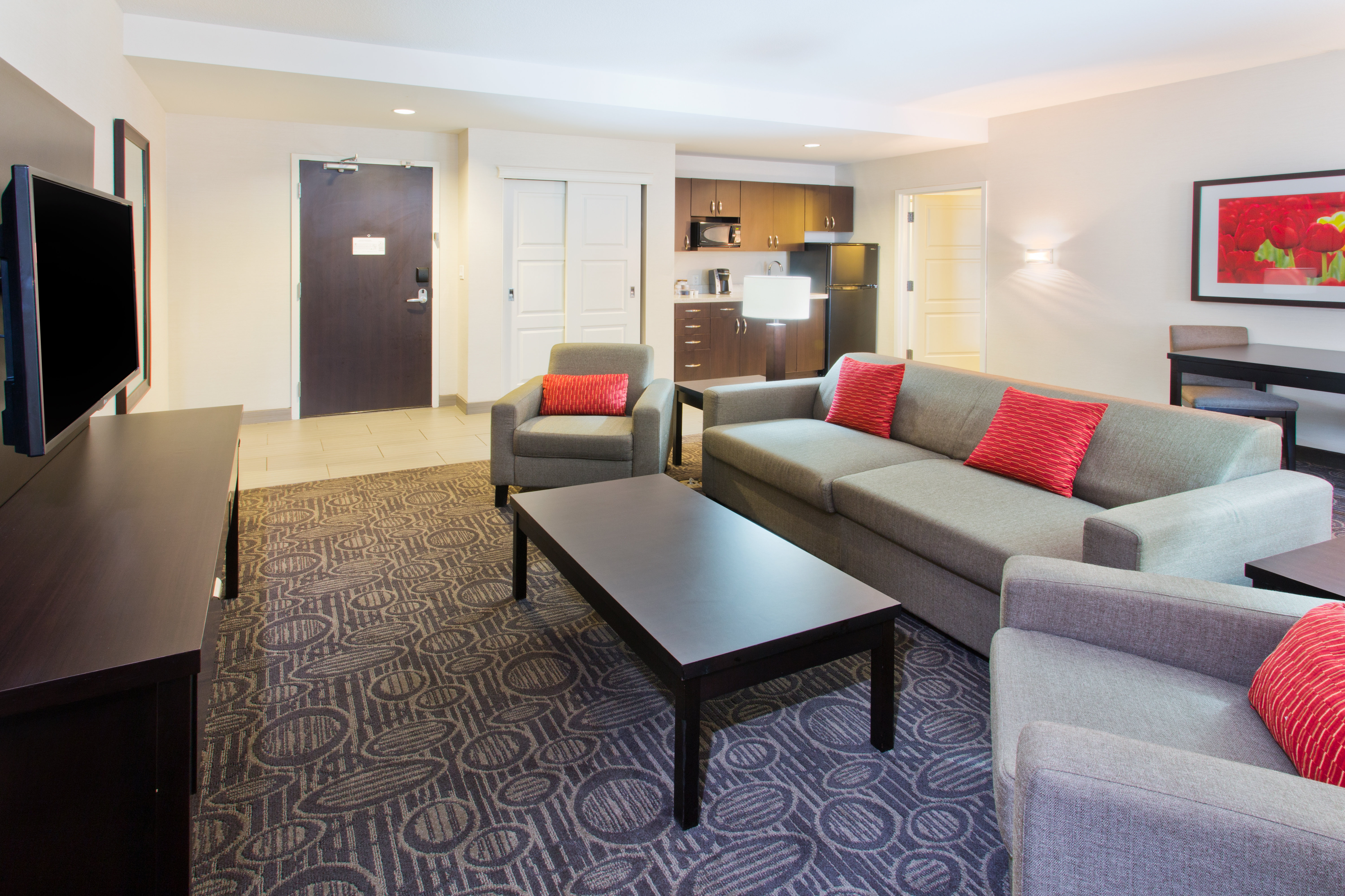 Family Suite, 1 King with 2 Twin Bed and separate living area