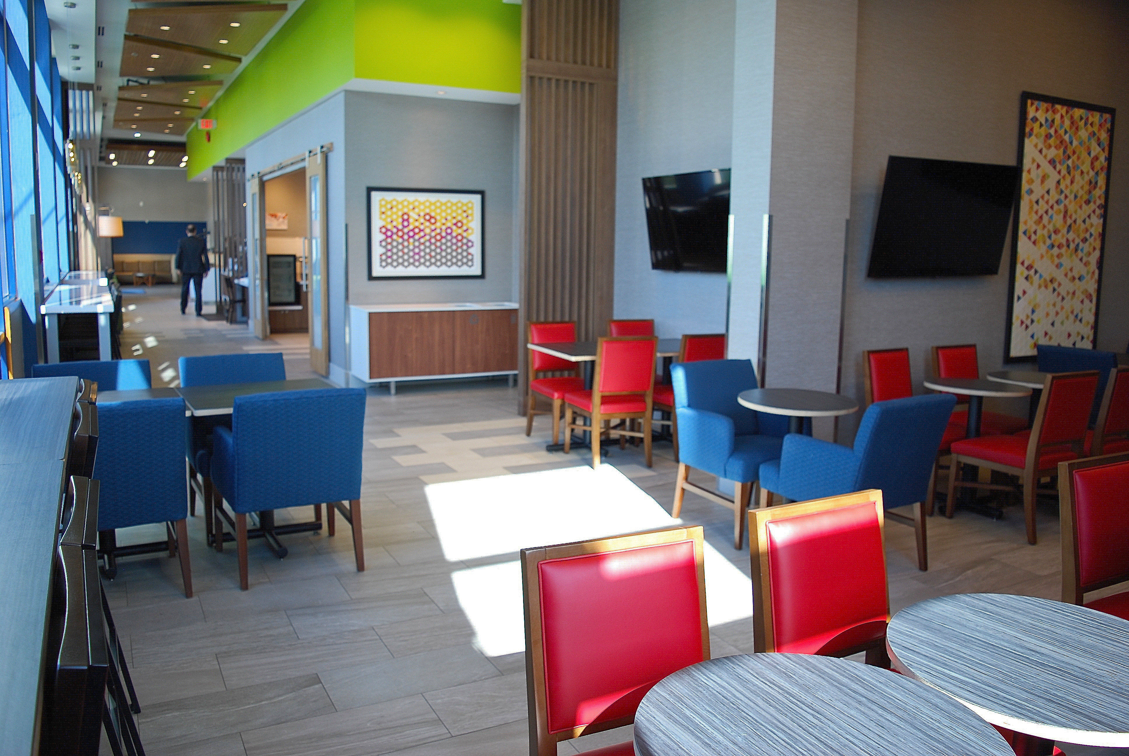 Our lobby waiting area offers seating for your convenience.
