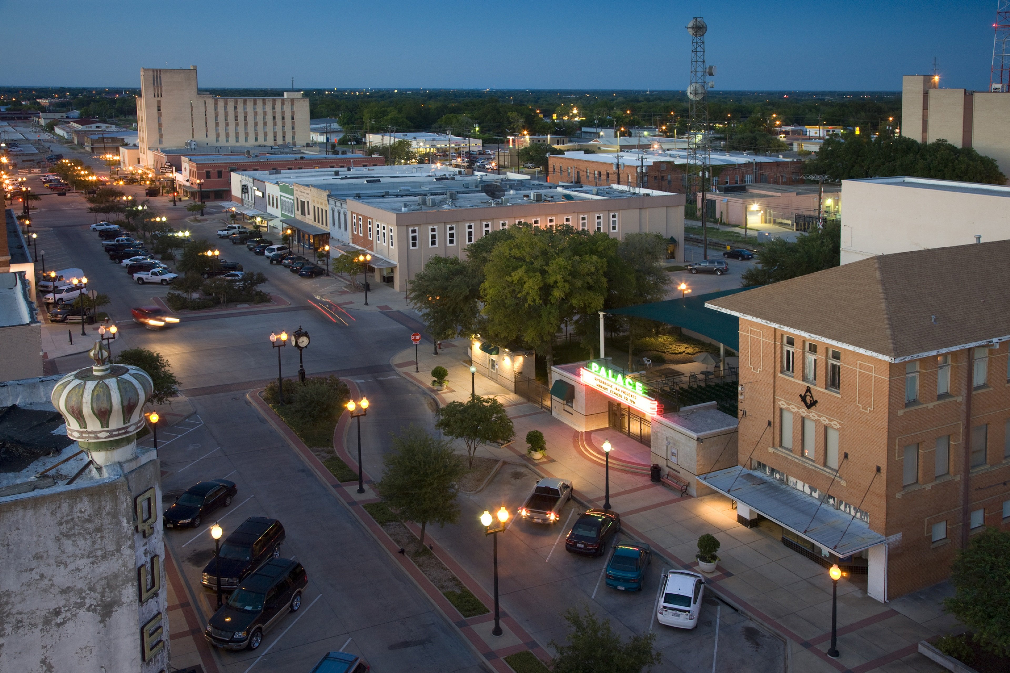  Downtown Bryan -eclectic restaurants, shops, live music and more!