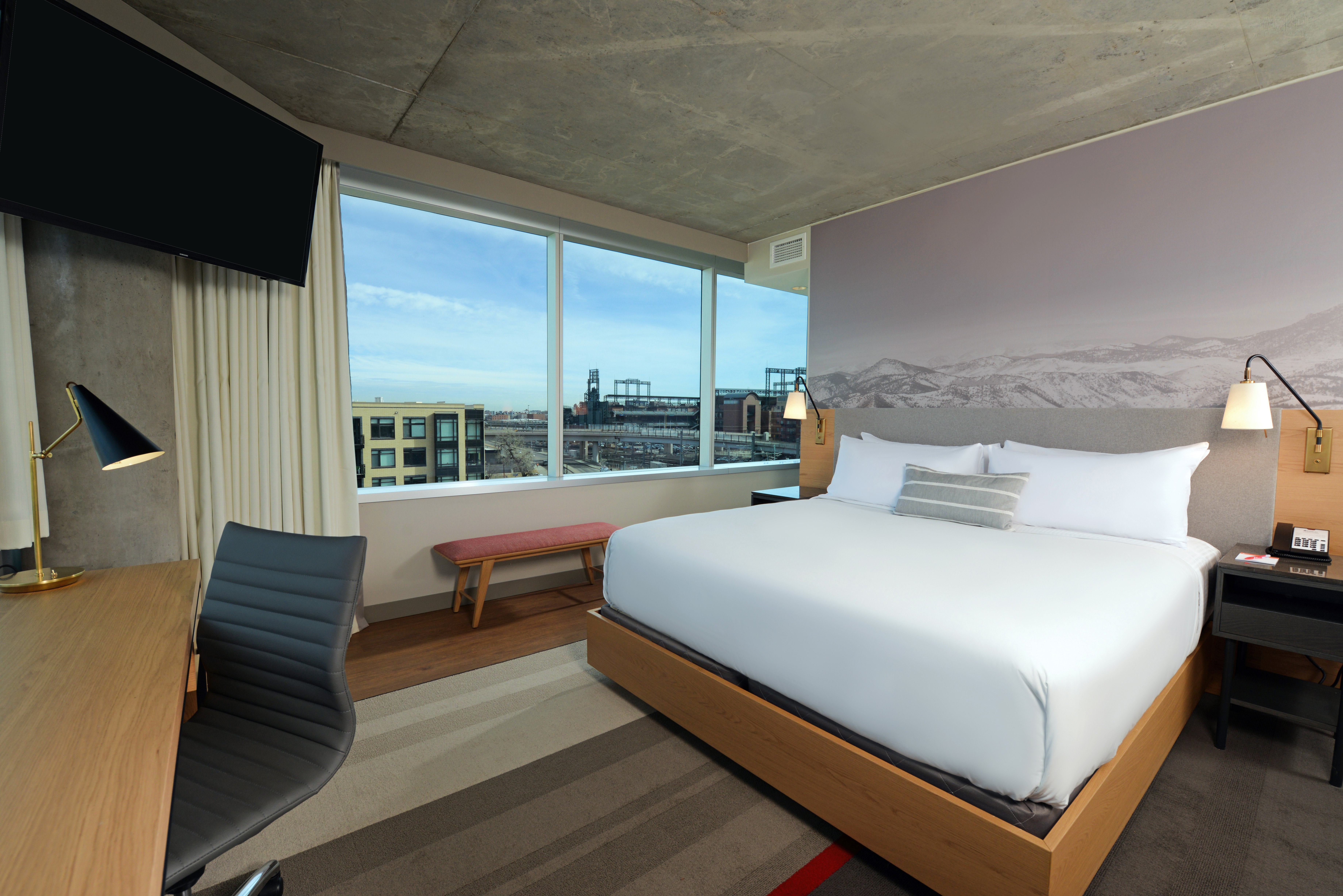 King Accommodations with City Views 