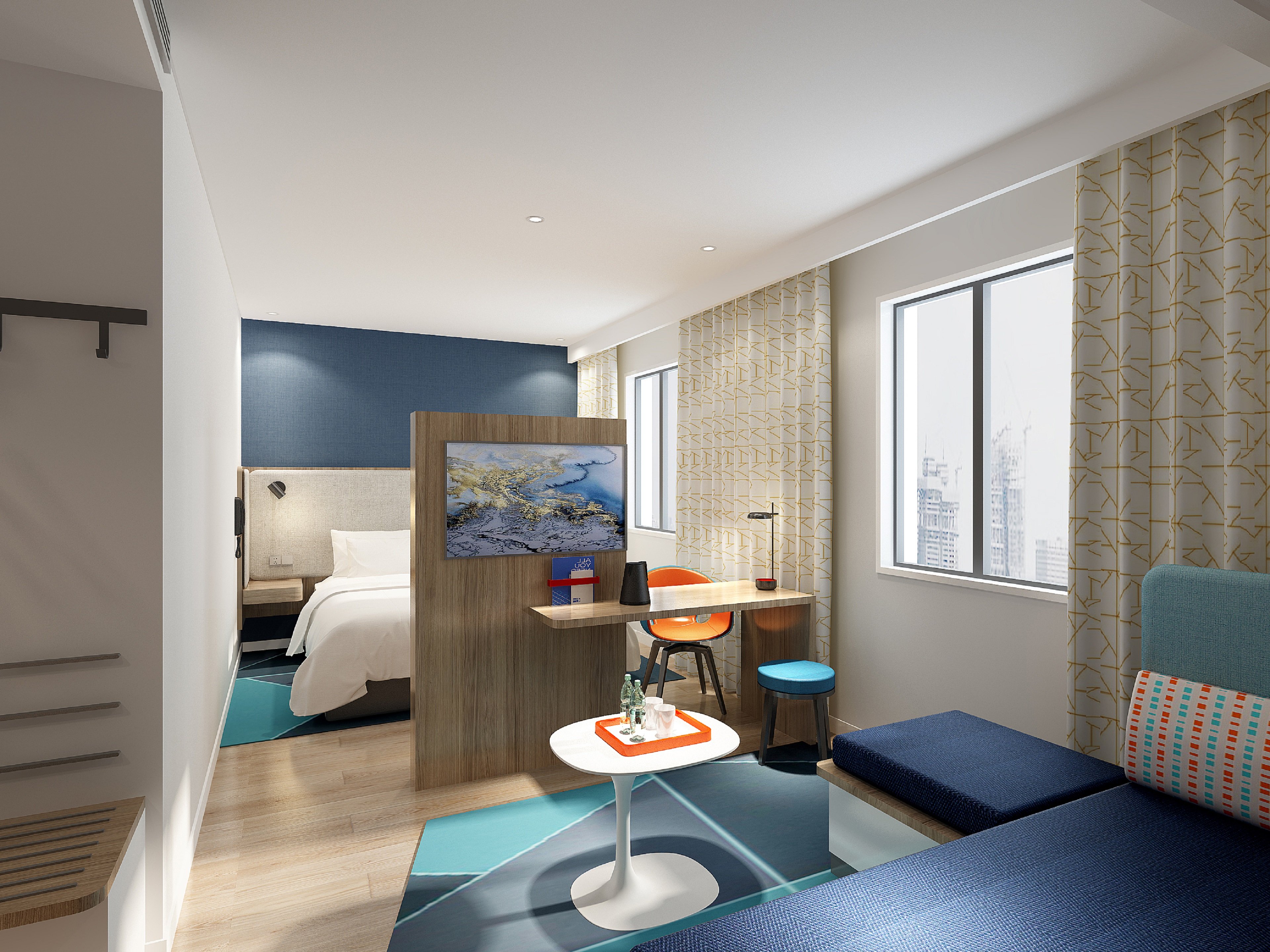 HOLIDAY INN EXP SHAOXING PAOJIANG B-guestroom-Guest Room.jpg