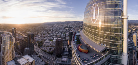 Welcome to one of the tallest buildings on the West Coast