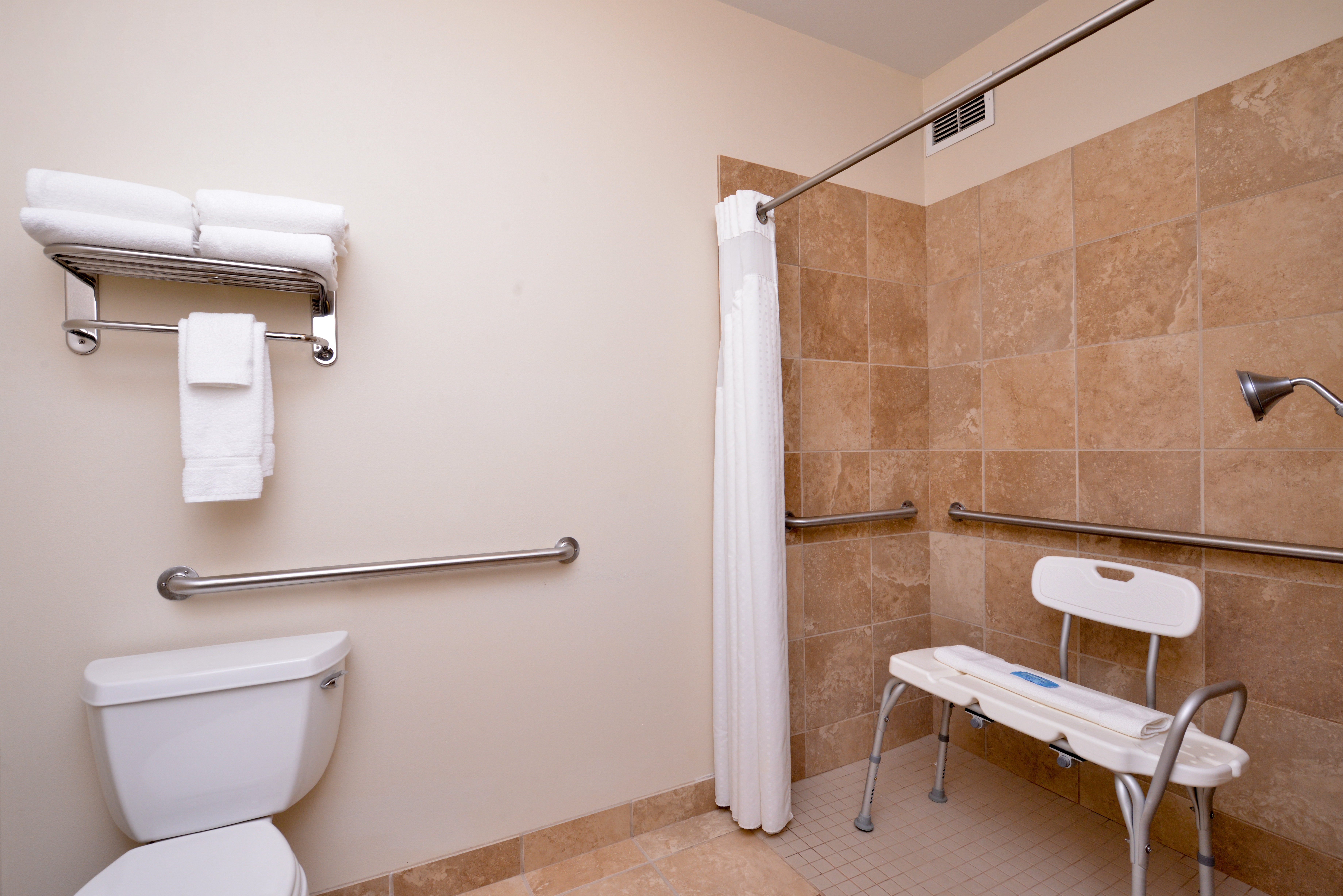 Wheelchair Accessible Roll-in Shower