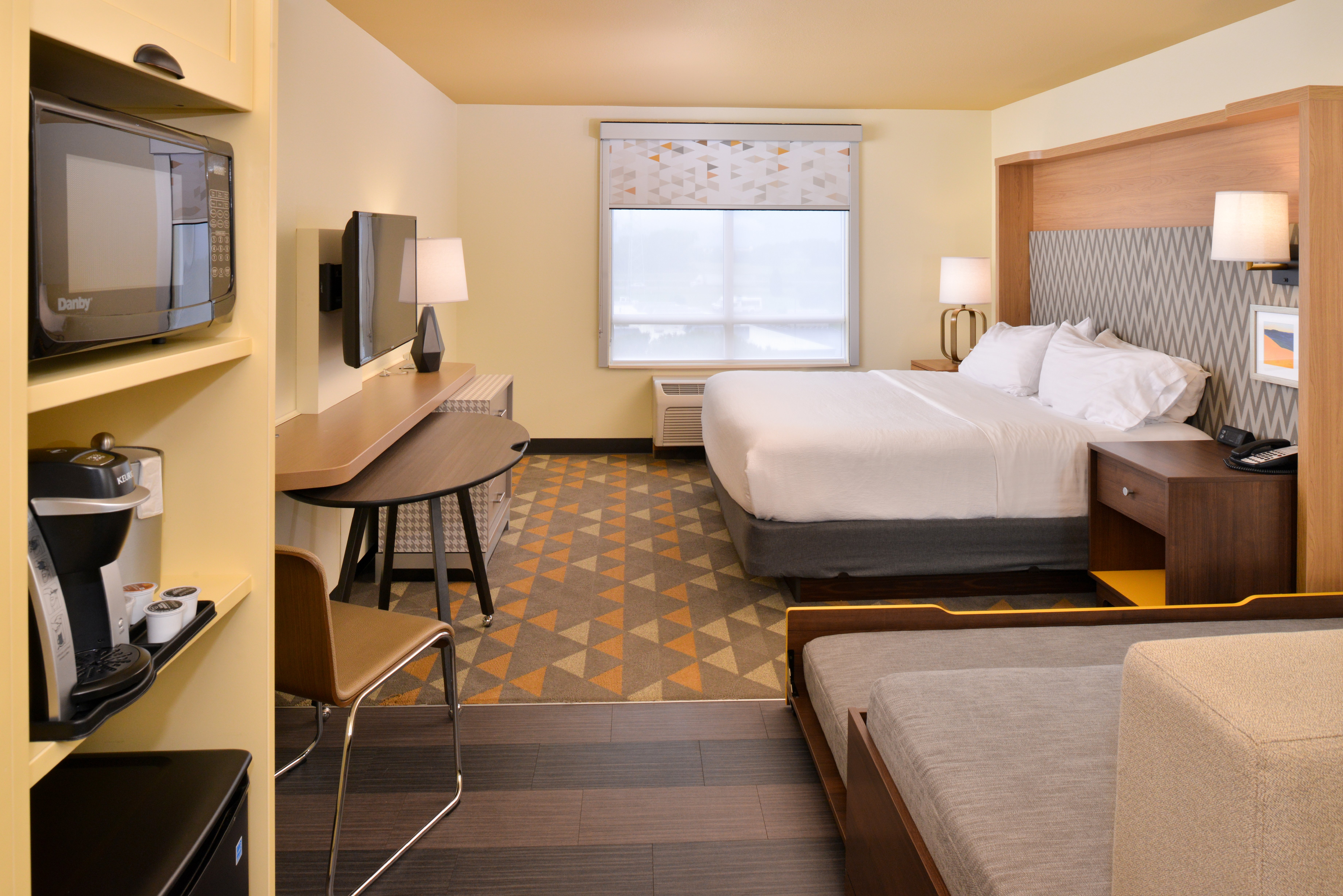 Enjoy our spacious guest room interiors 