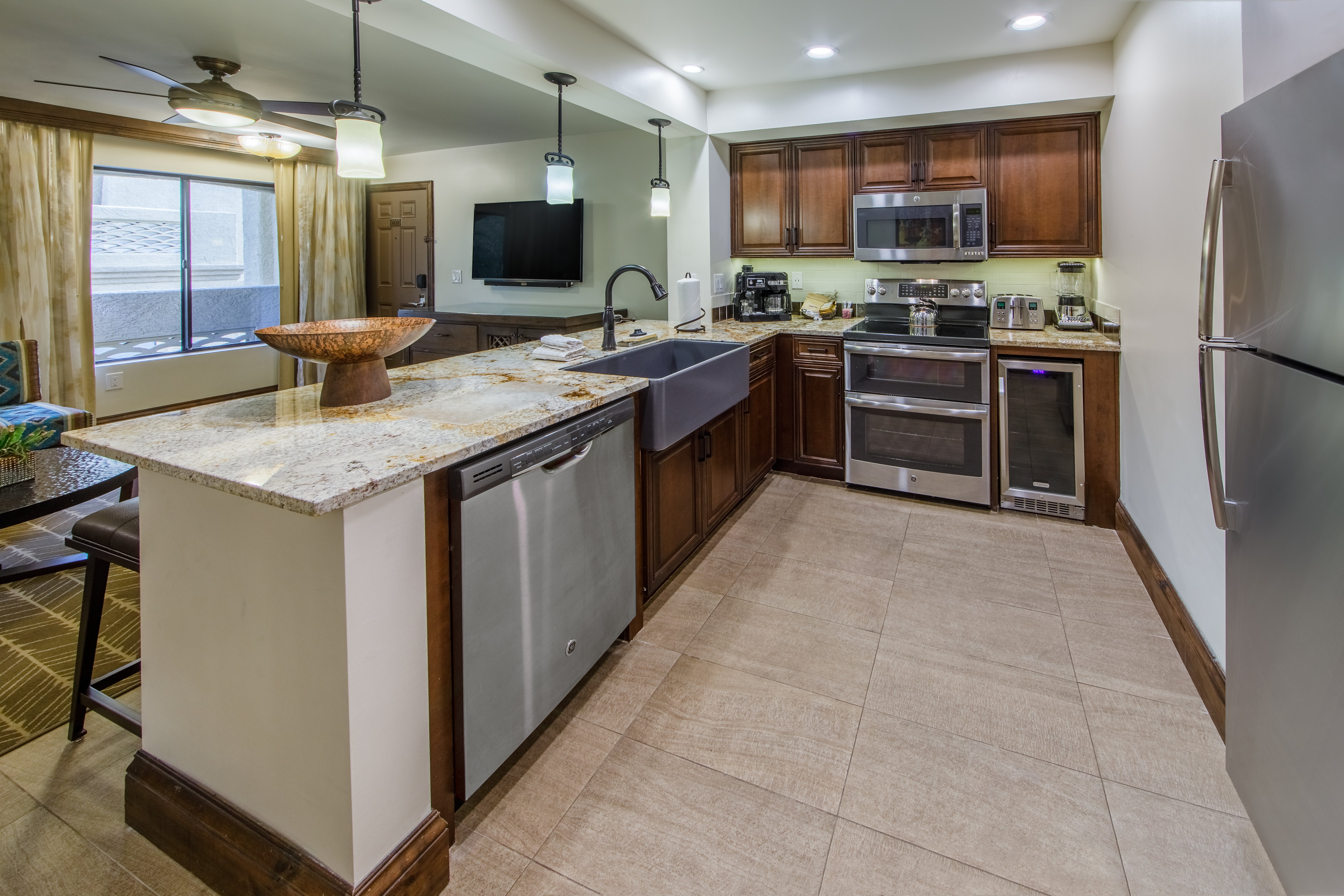Signature collection kitchen offers upgraded appliances