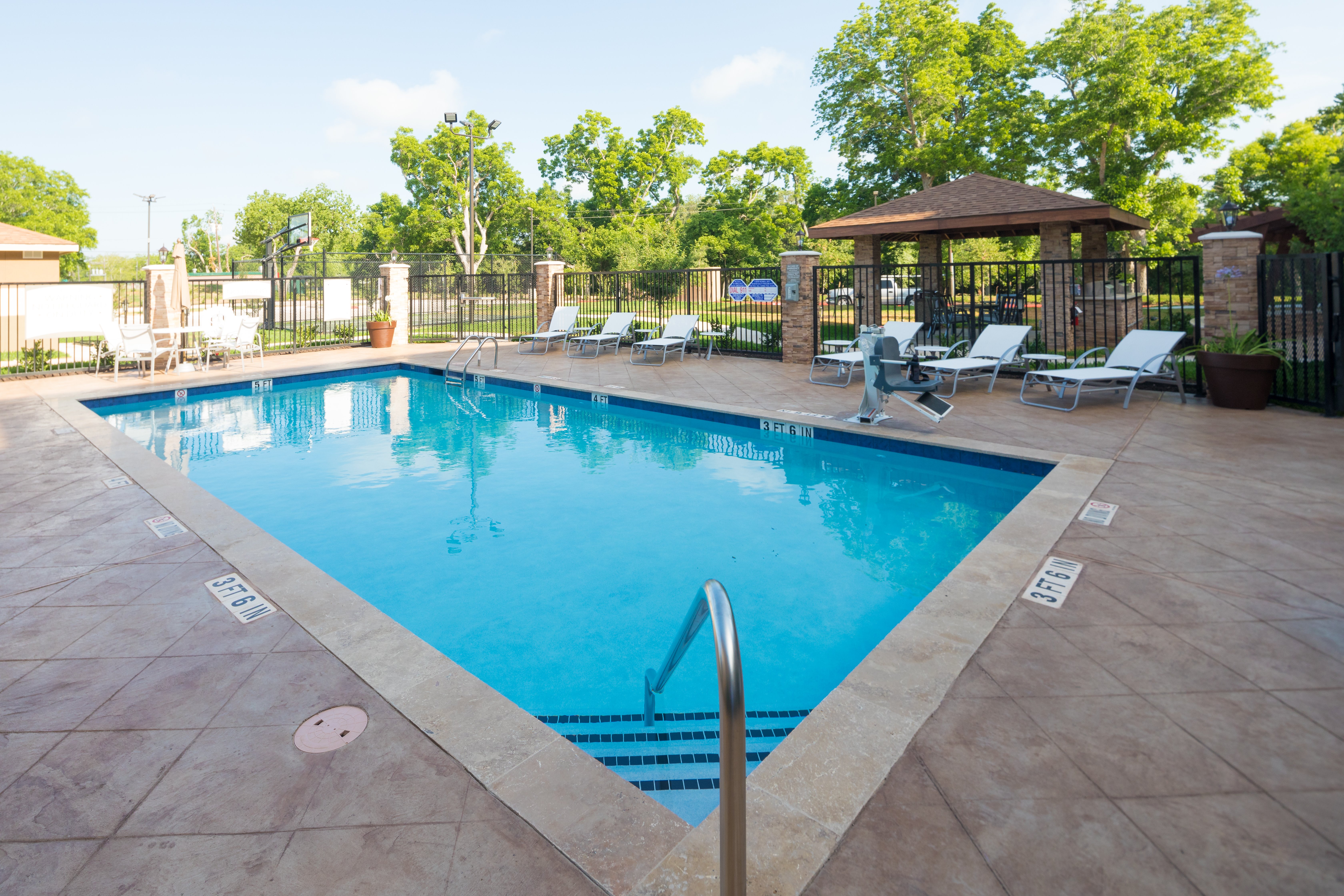 Enjoy a refreshing dip in the pool!