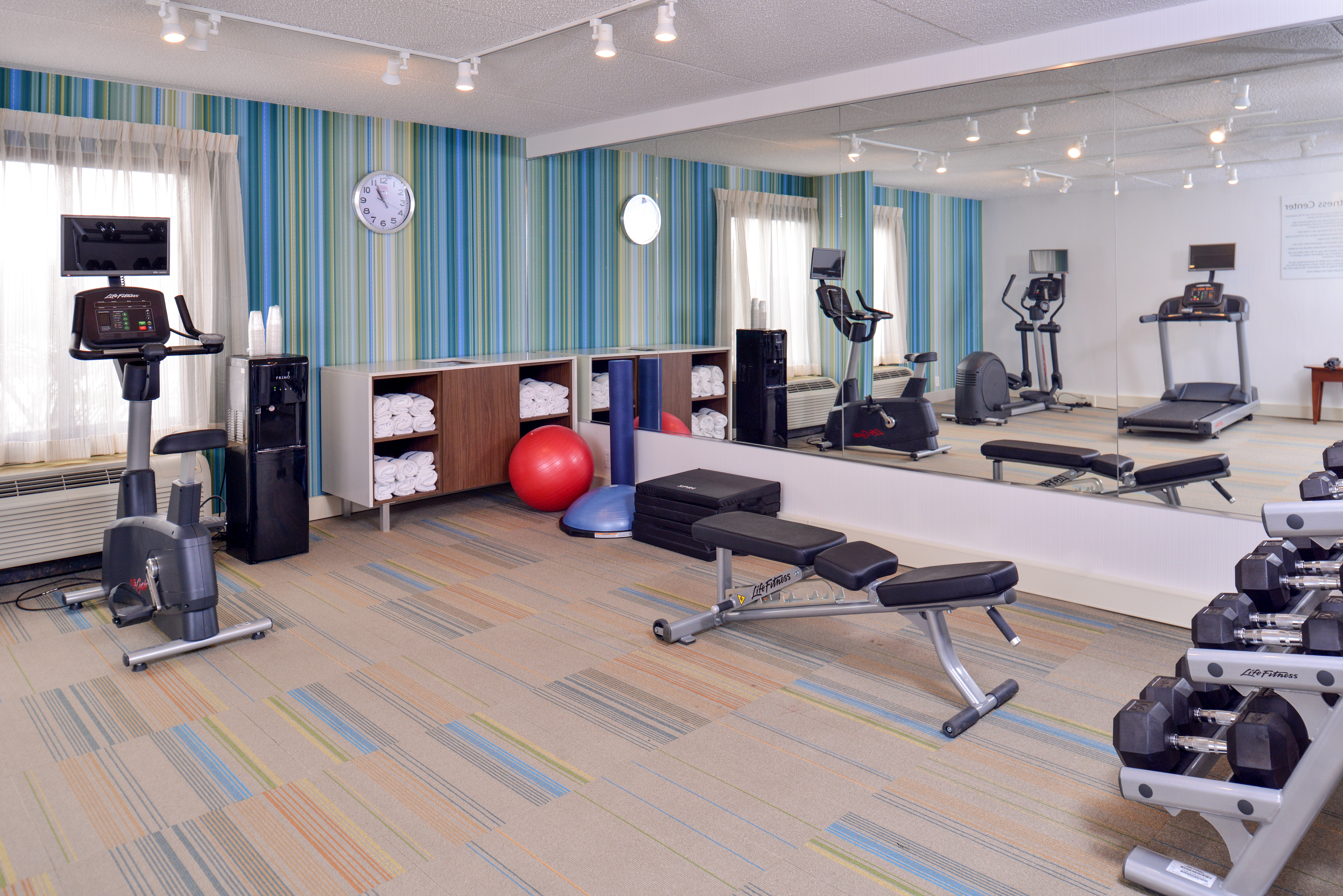 Fitness Center, Updated and Perfect for a workout on the go!