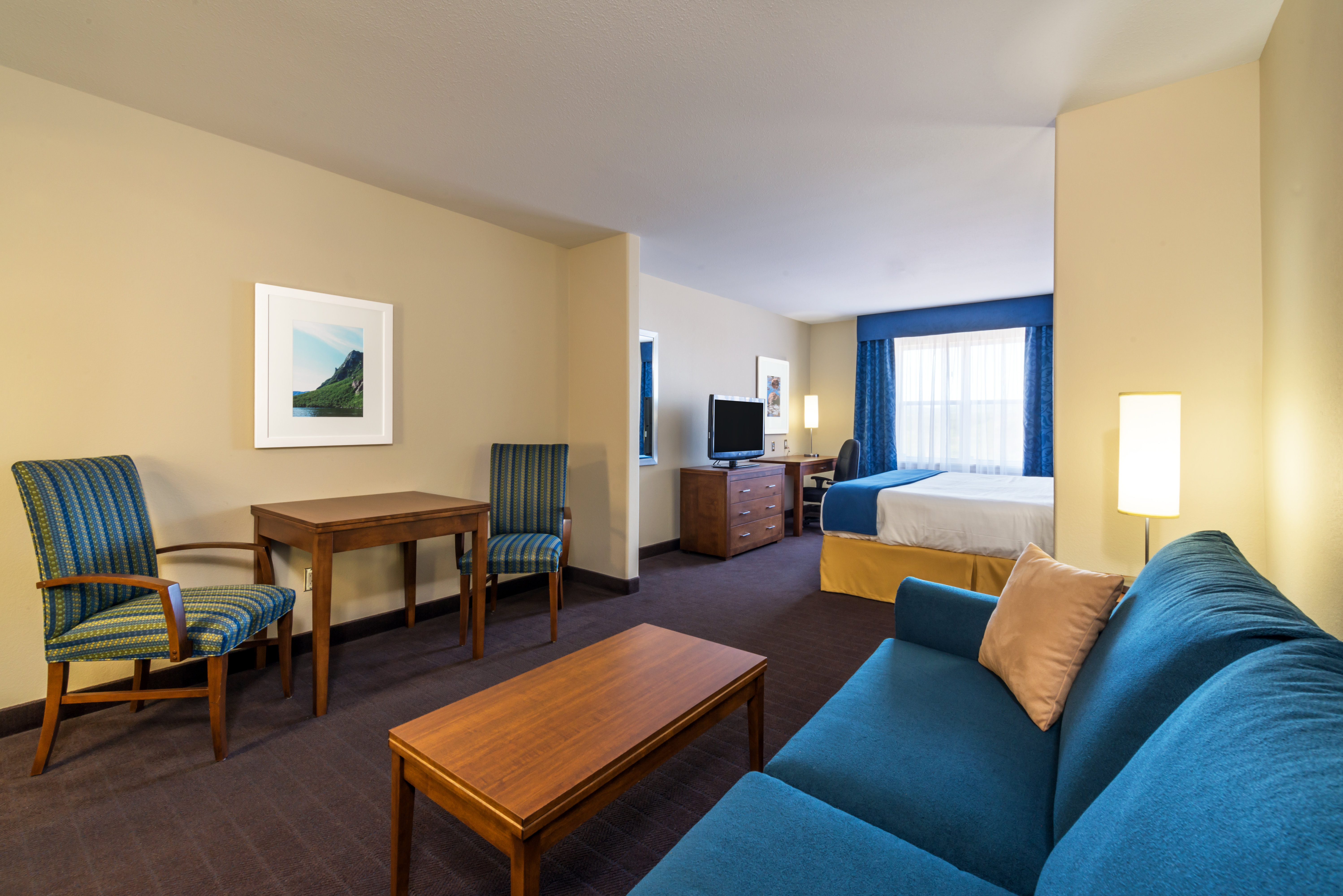 Enjoy Extra Living Space in our Executive Room