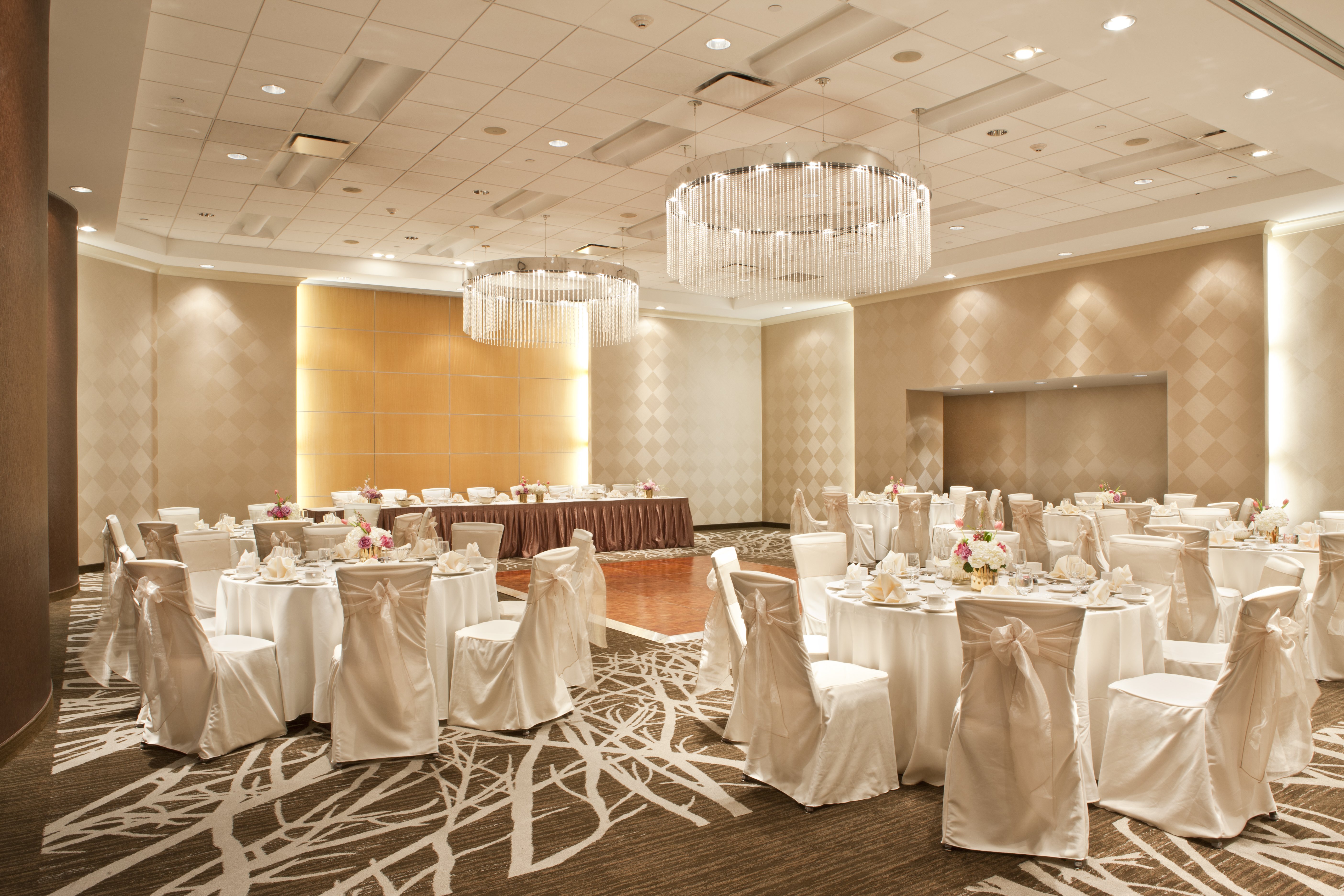 Perfect spaces for weddings, receptions, and other functions.