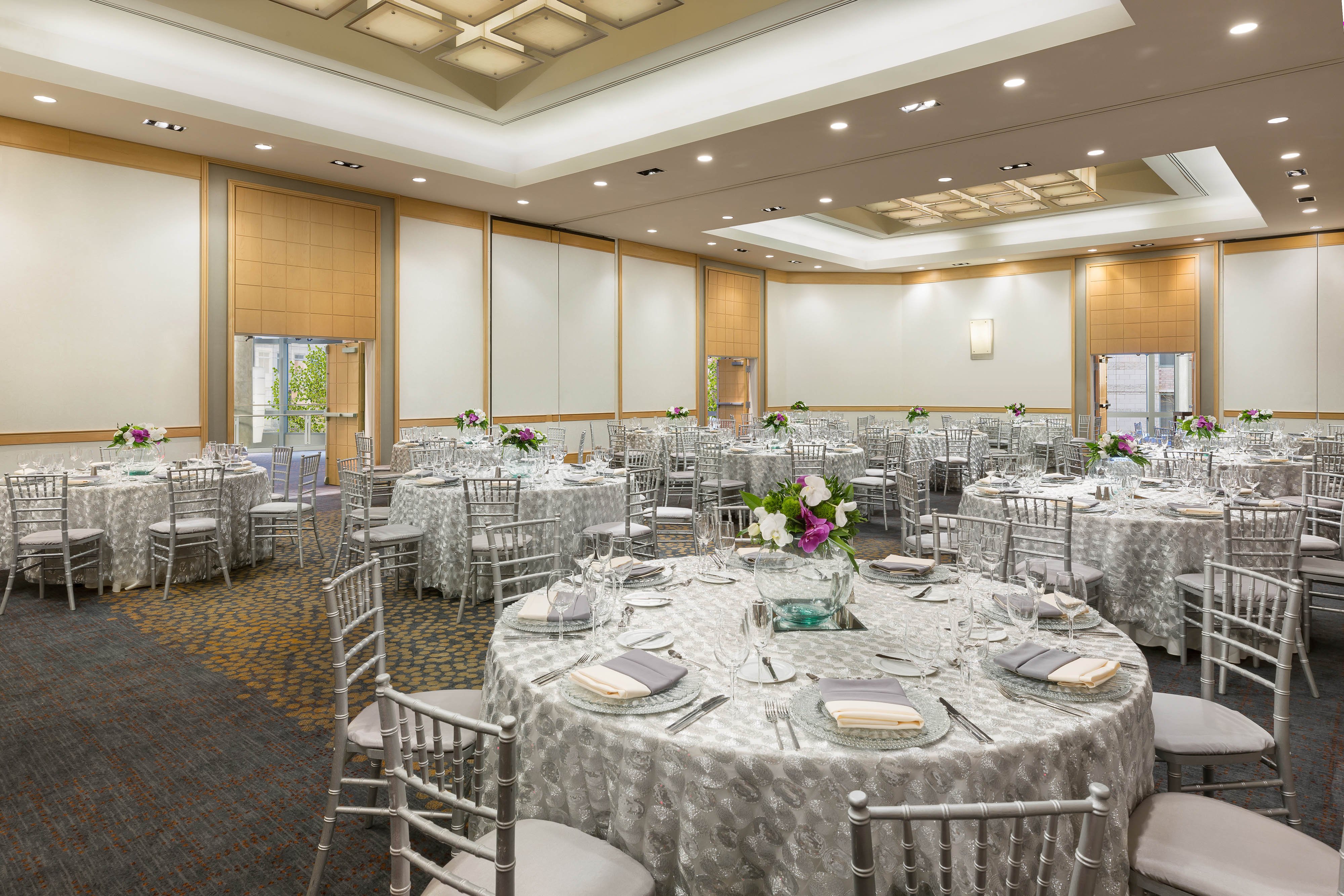 F. Scott Fitzgerald Ballroom - Banquet Setup