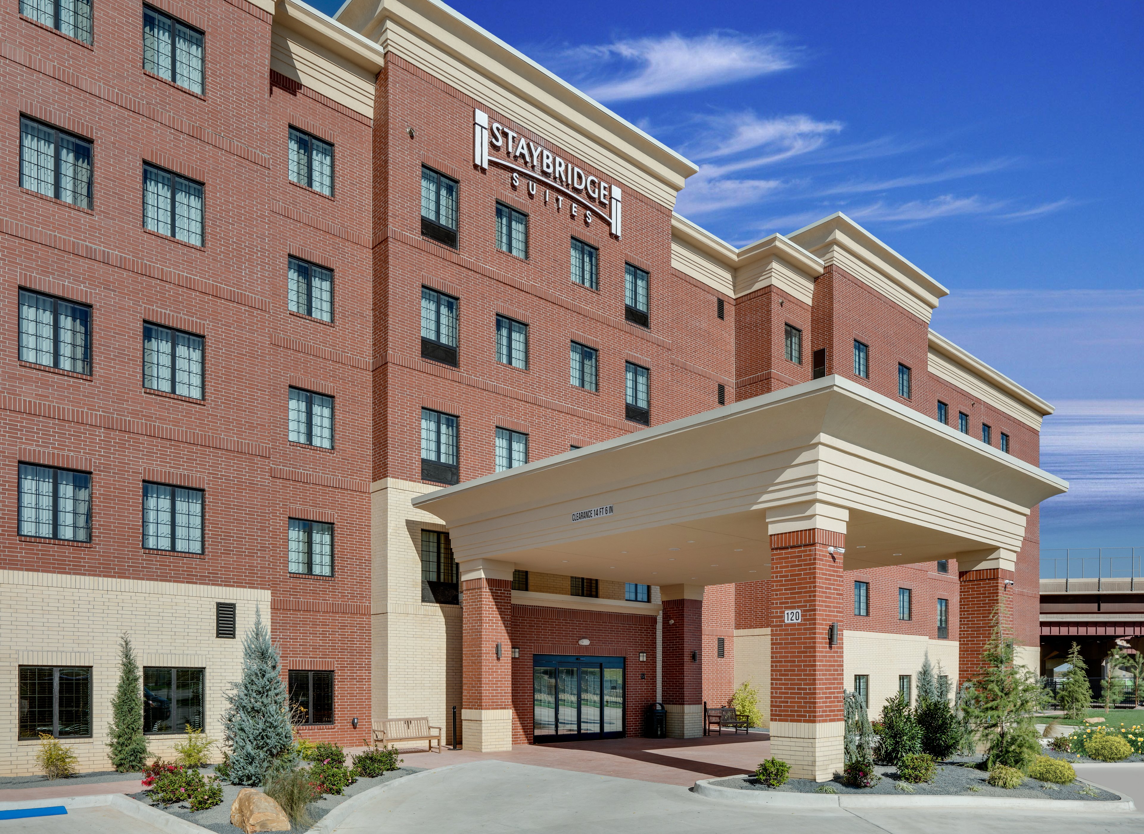 Hotel Exterior at our Downtown Oklahoma City Bricktown hotel. 