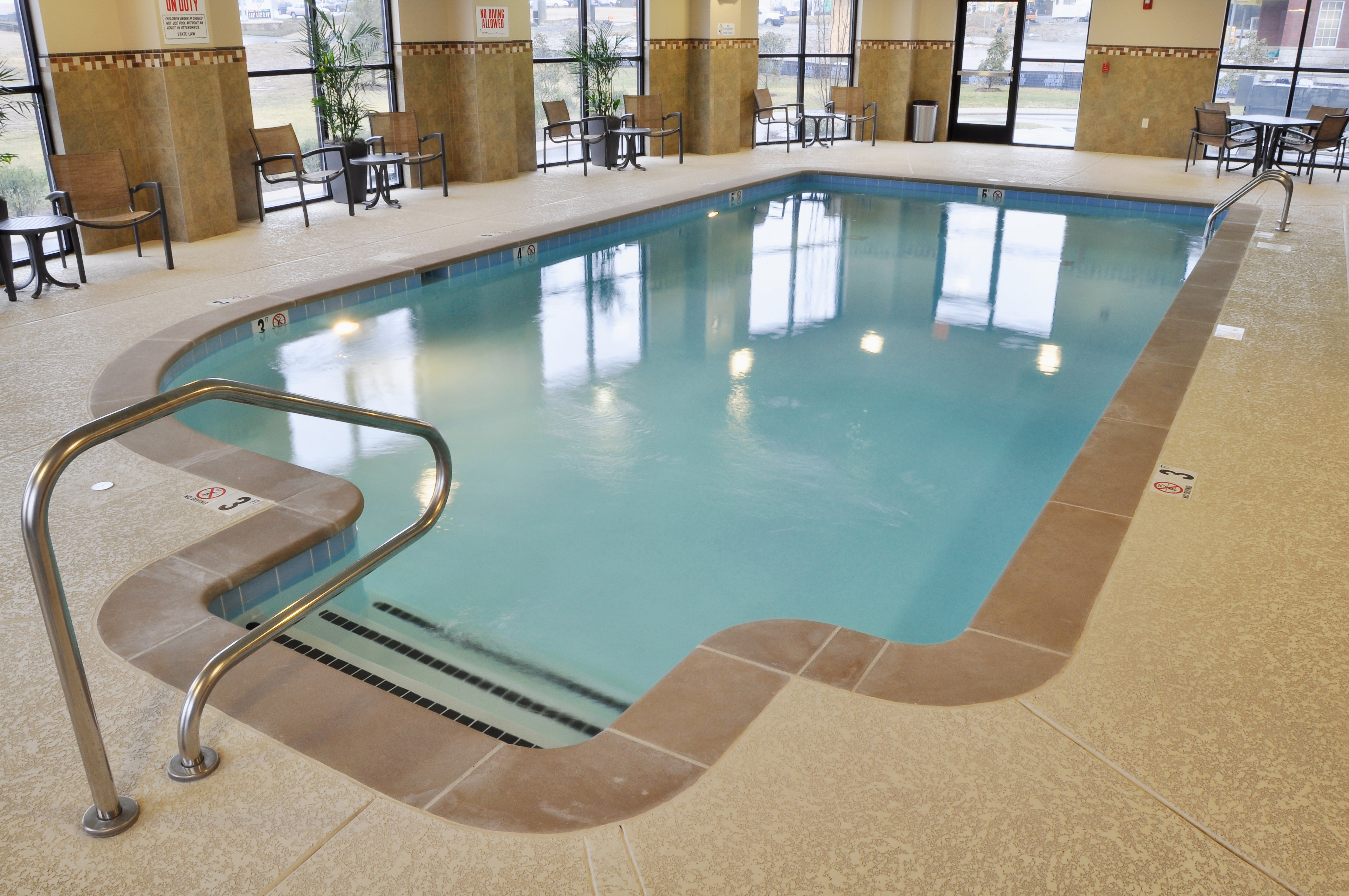 Indoor Heated Salt System Swimming Pool