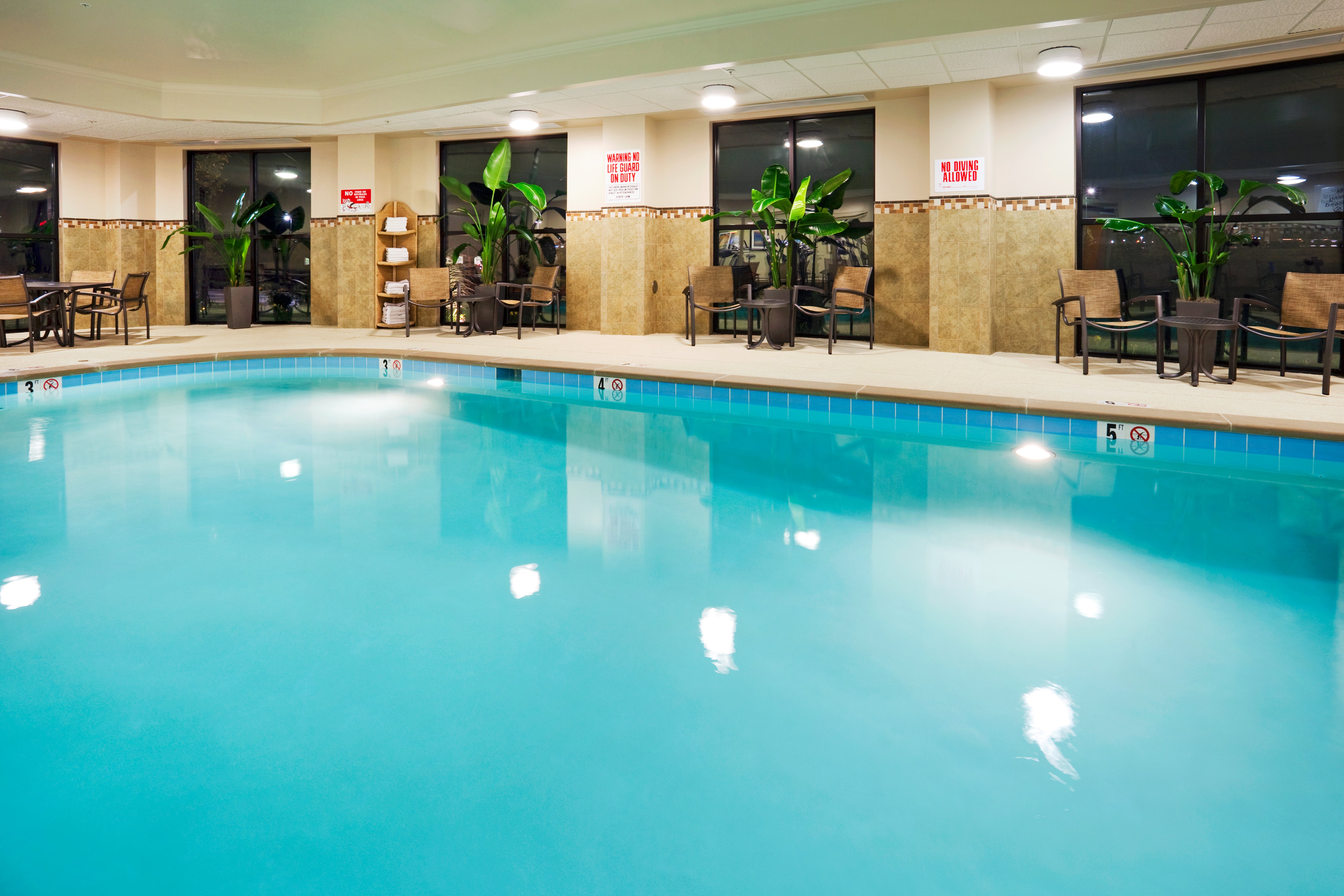 Indoor Heated Salt Water Swimming Pool