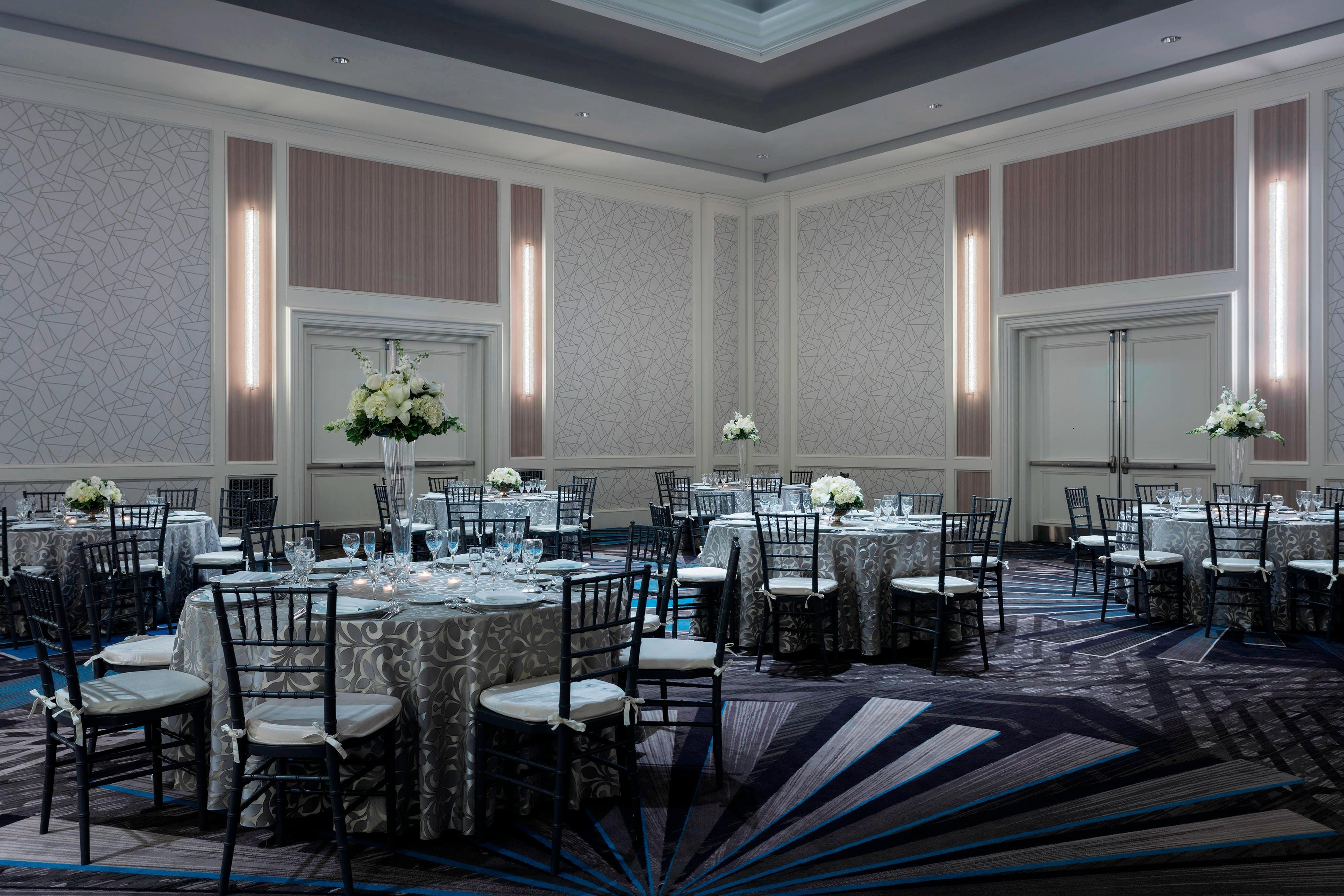 Re-Imagined Arlington Ballroom - Banquet Setup