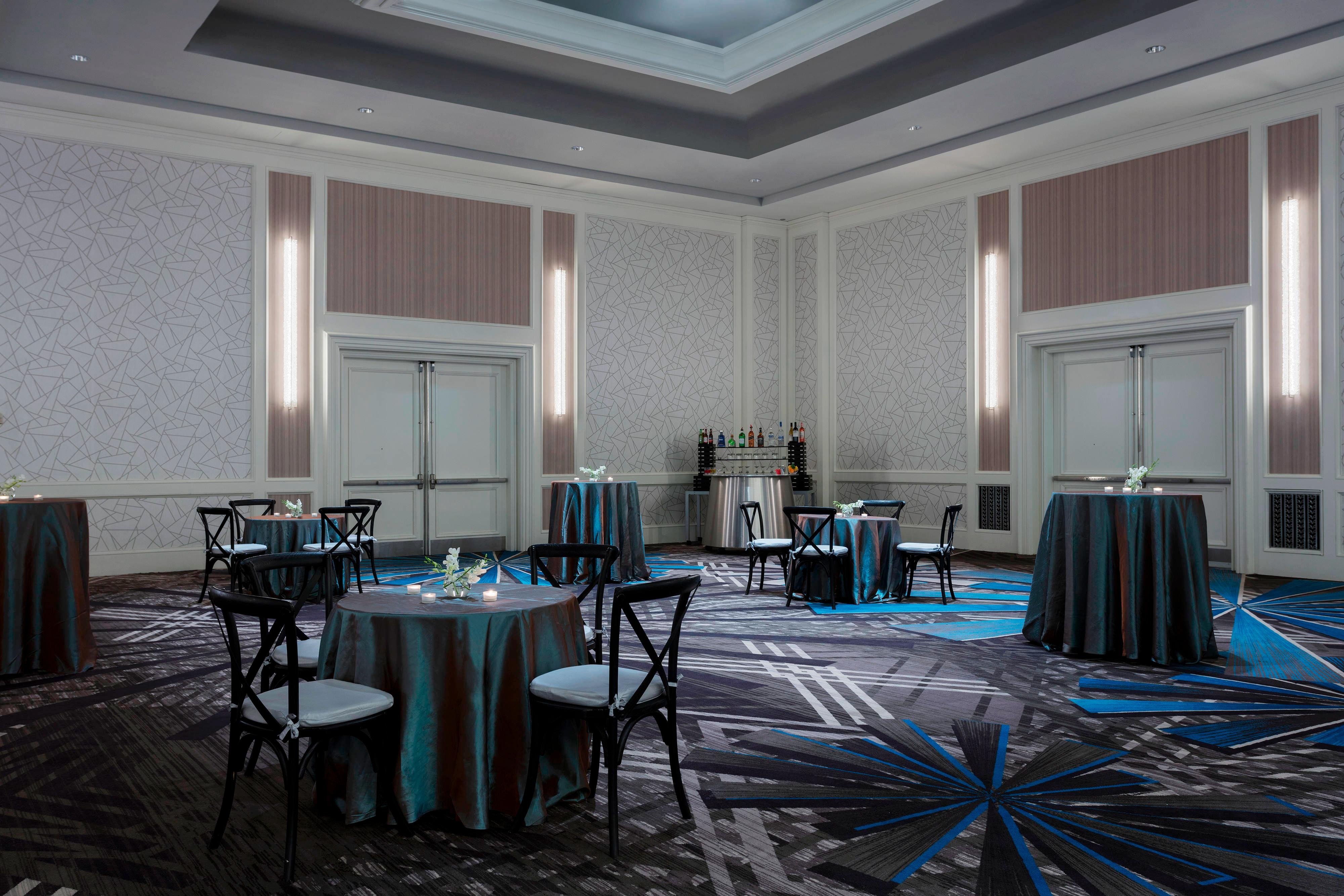 Re-Imagined Arlington Ballroom - Banquet Setup