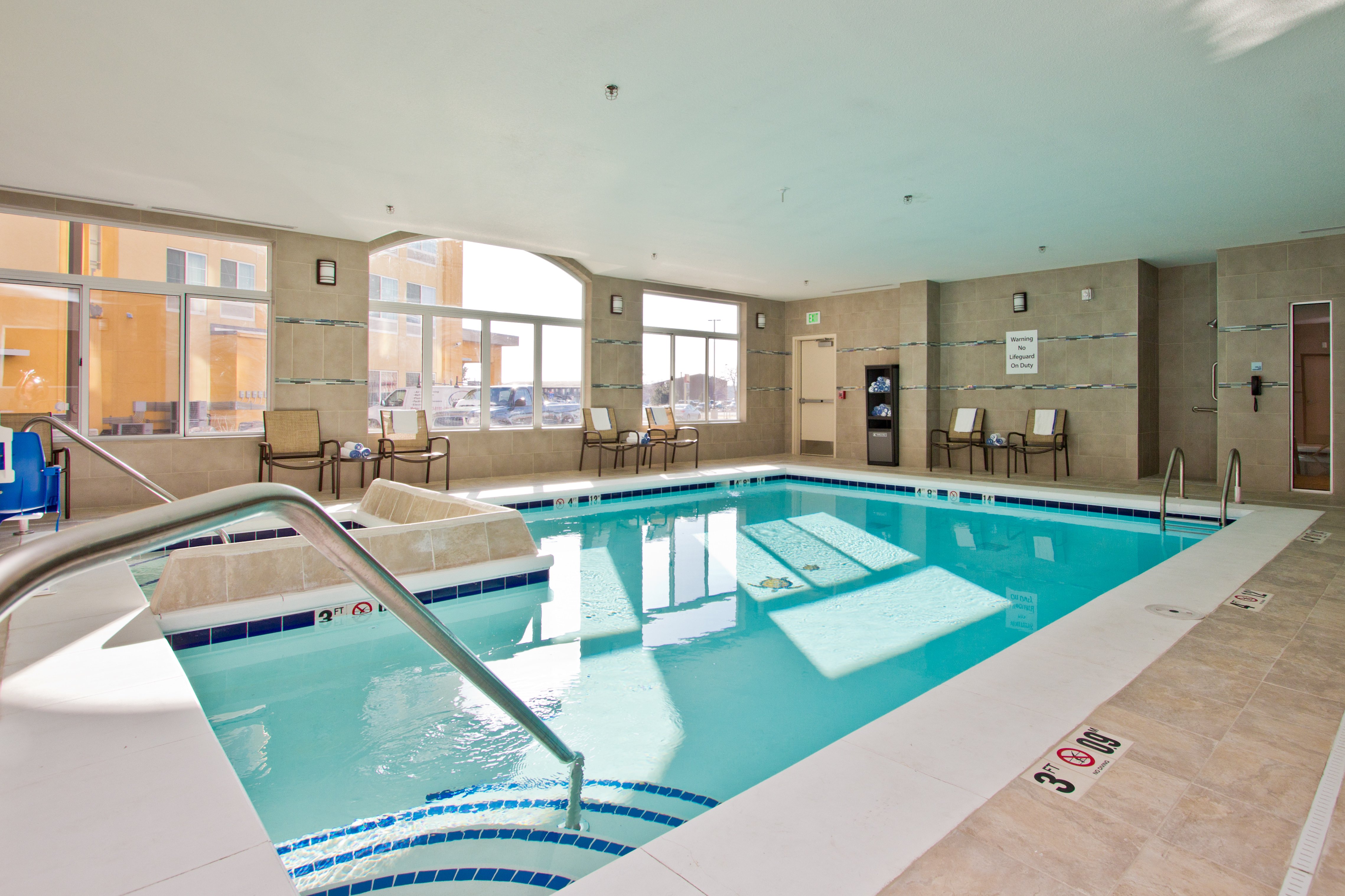 Holiday Inn Express and Suites Denver East Indoor Pool Hot Tub