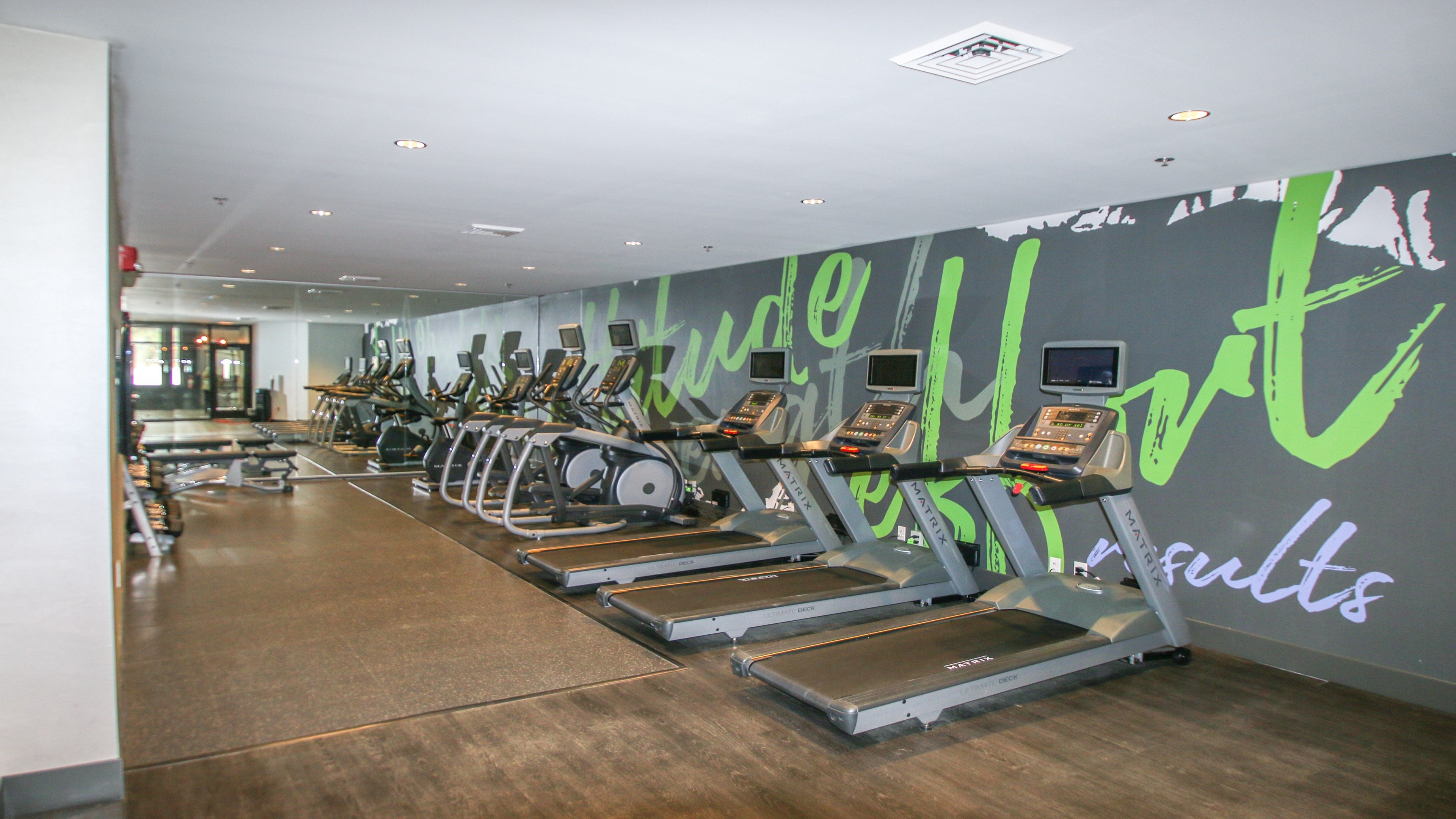 Embrace your workout routine in our on-site fitness center