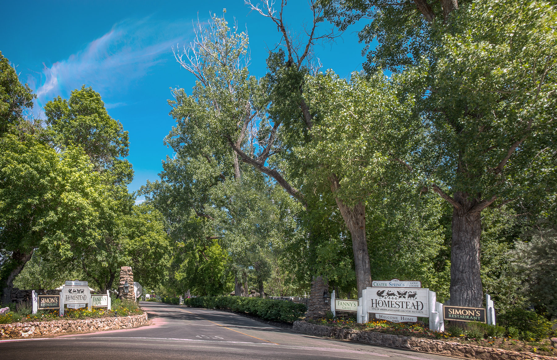 THomestead Entrance