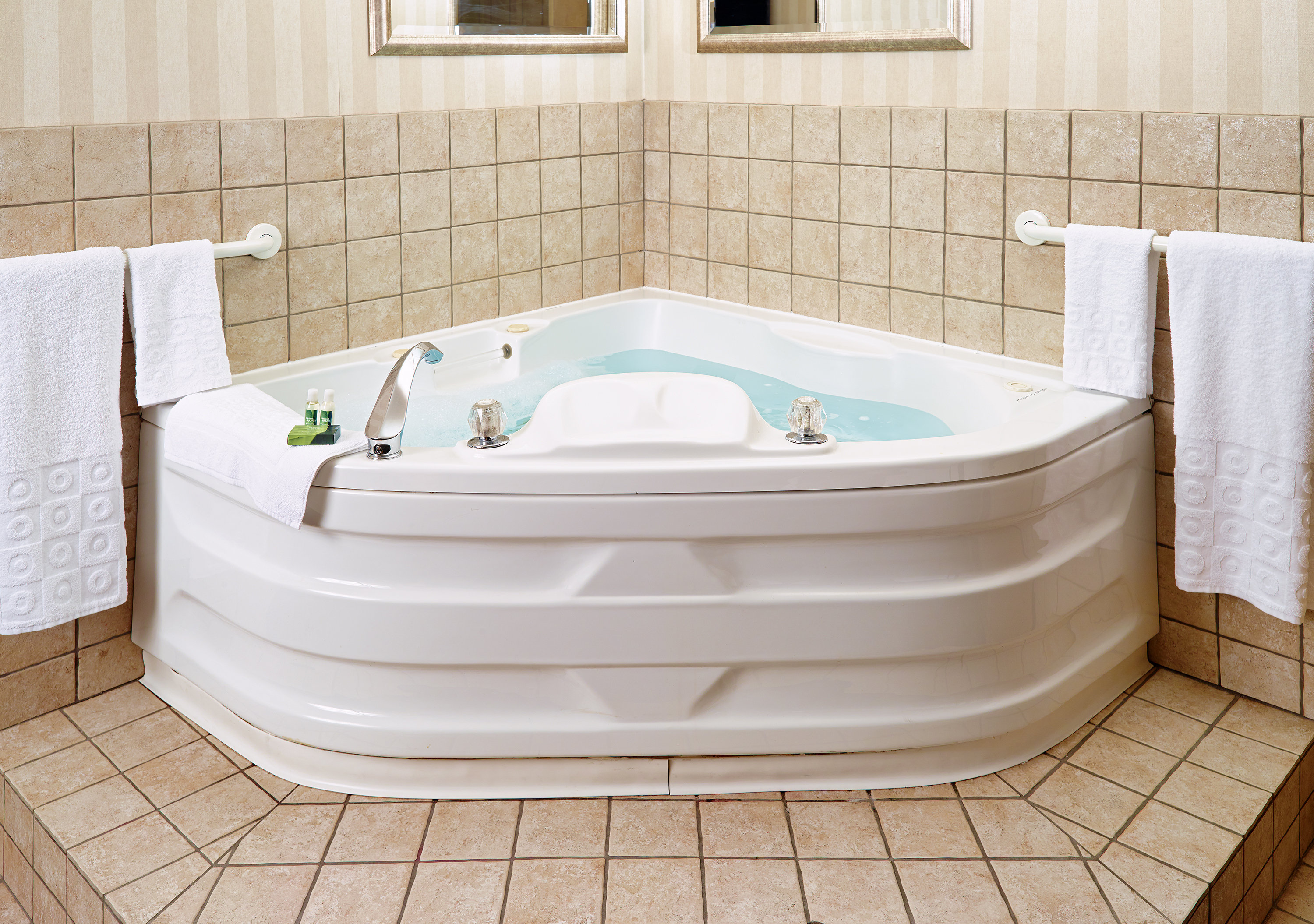 LIVINN HOTEL CINCINNATI NORTH SHARO-guestroom-Liv Inn Hotels Cincinnati Room DHottub A.jpg
