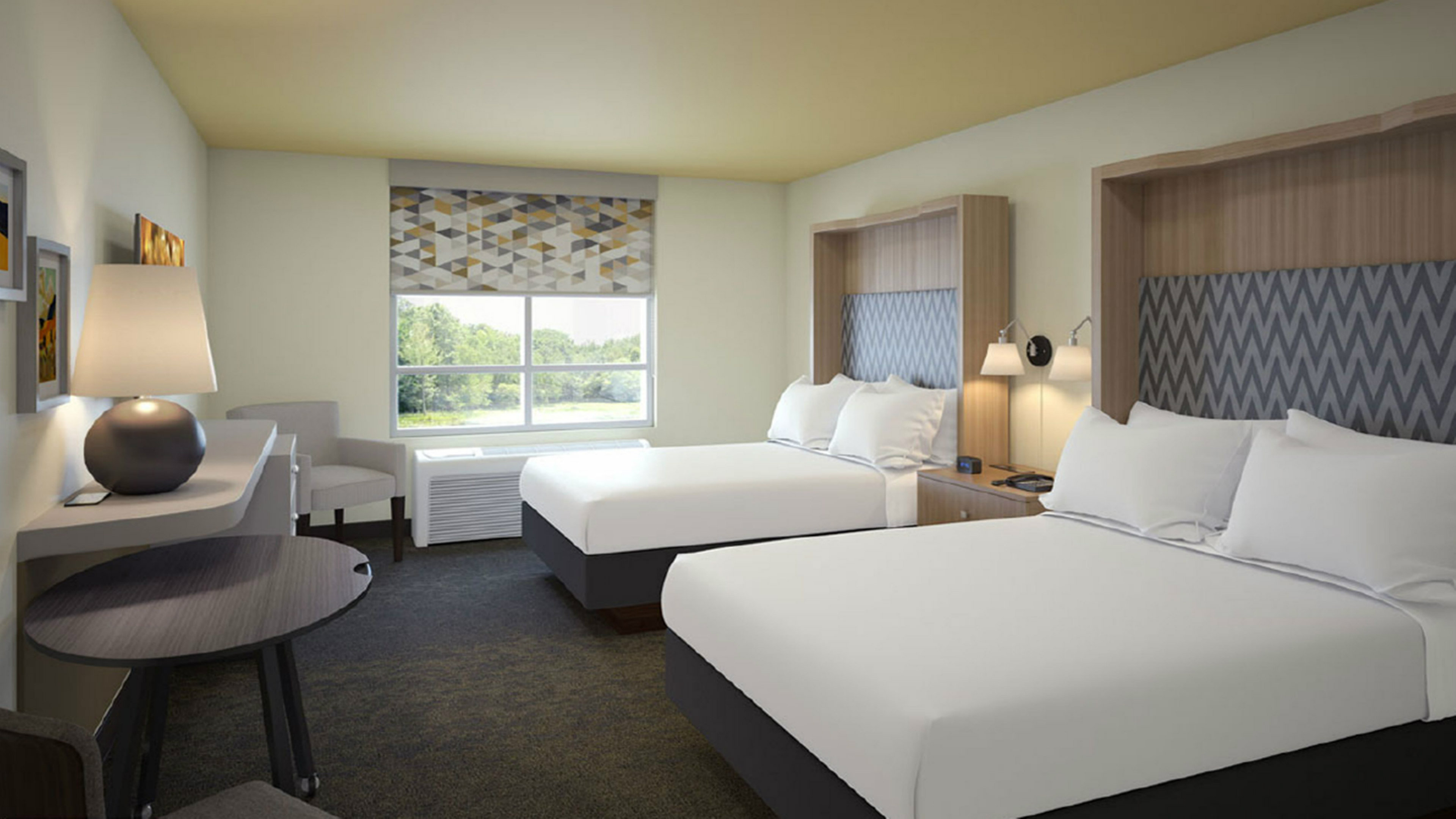 Our double queen rooms are great for sports teams and families!