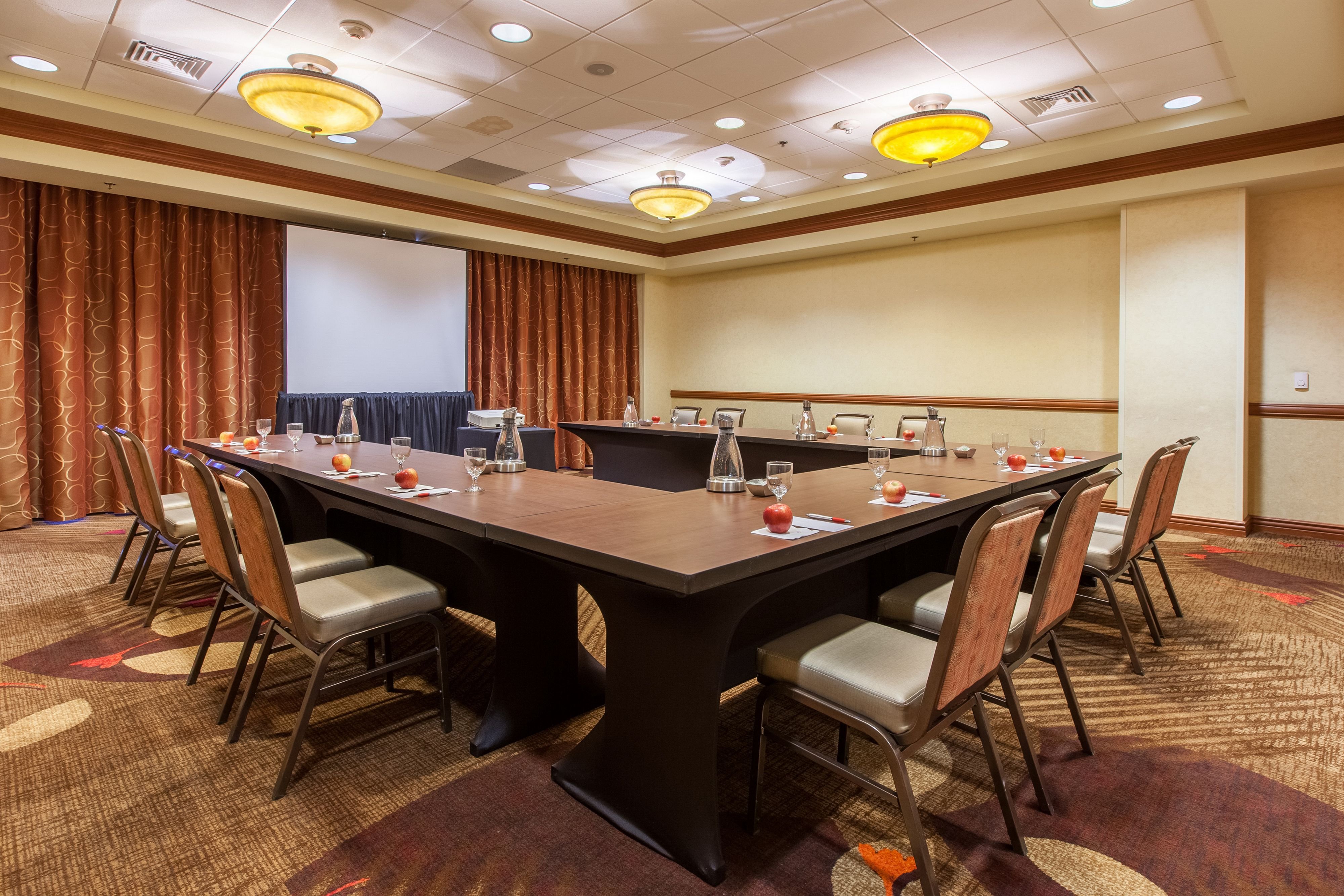Boardroom Meeting Room - U-Shape Setup
