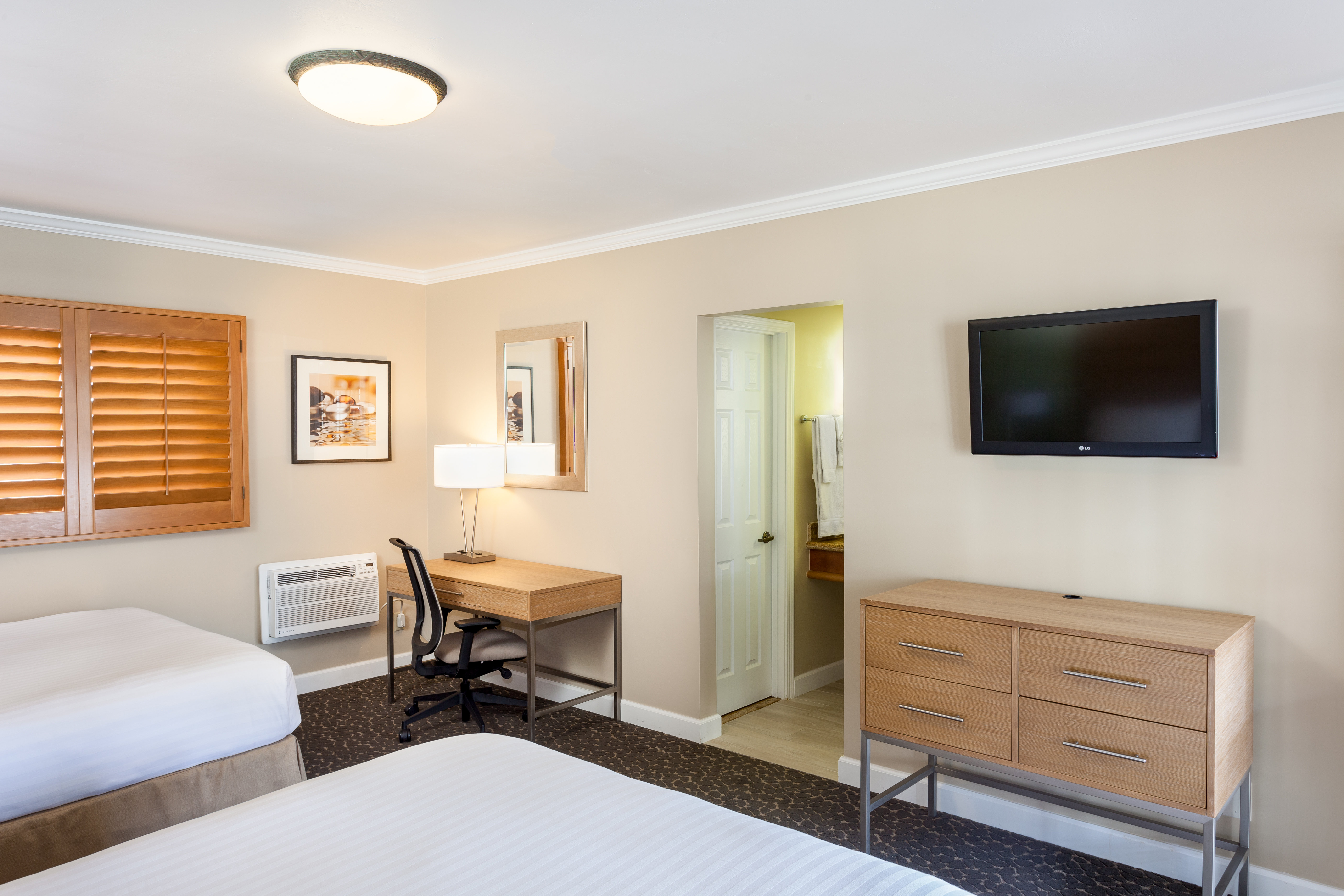 Our spacious guest rooms enjoy lots of natural California sunshine