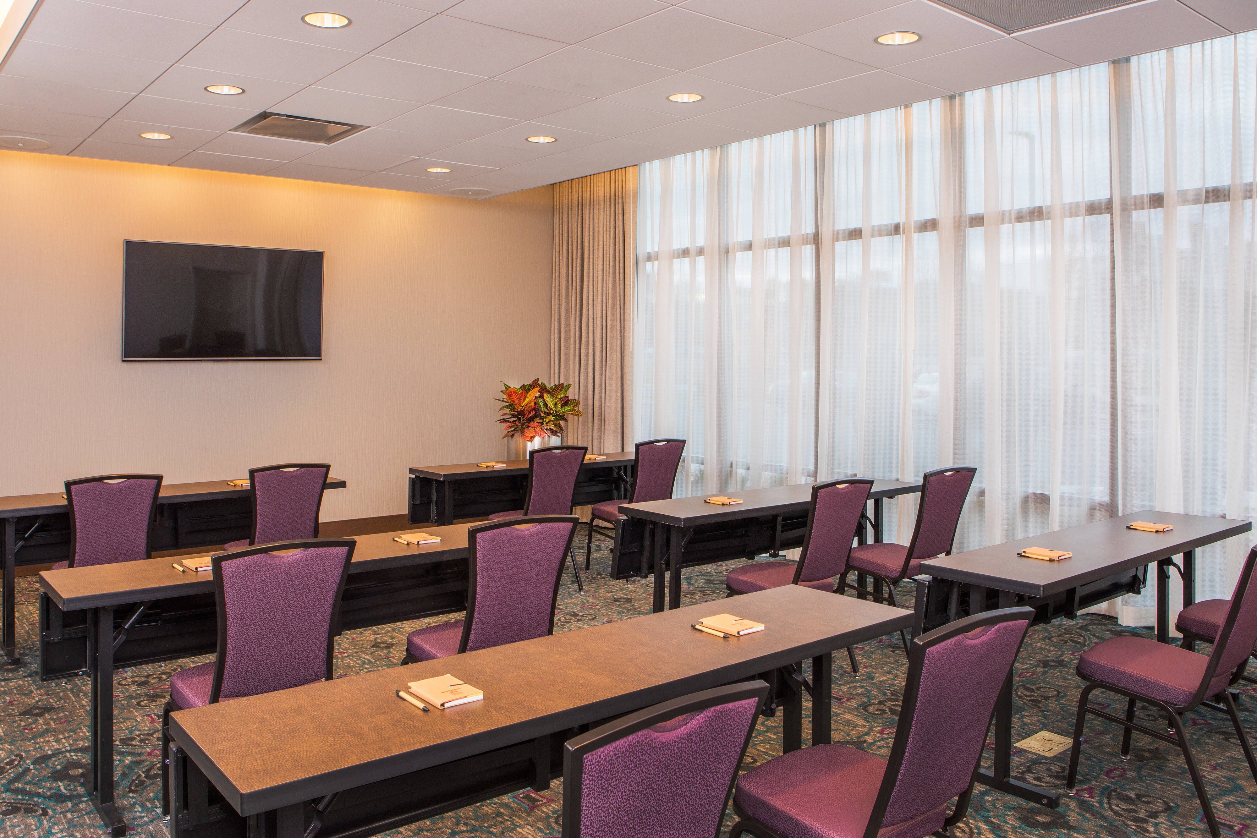 John Adams Meeting Room - Schoolroom Setup