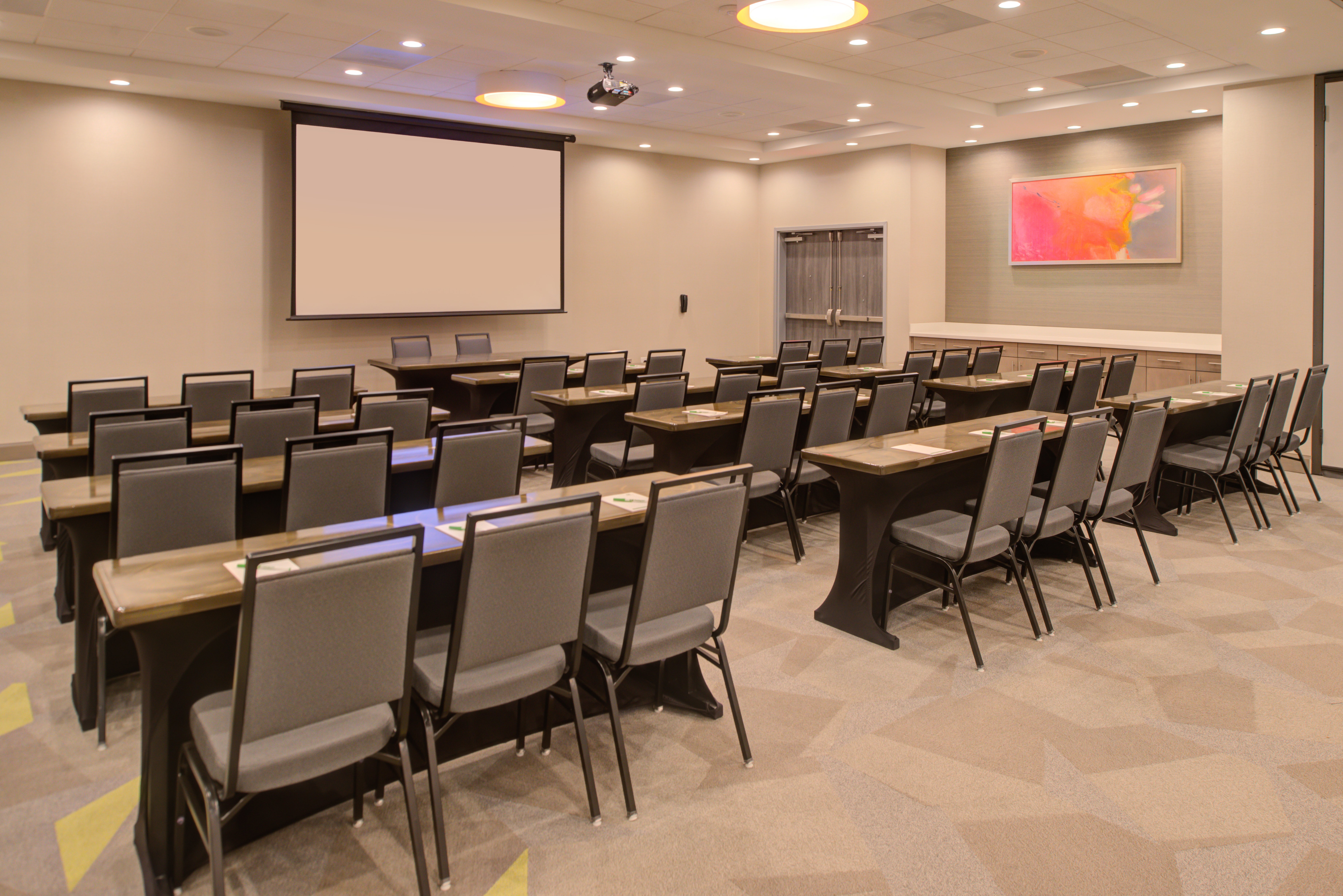 Classroom style is perfect for your next big conference