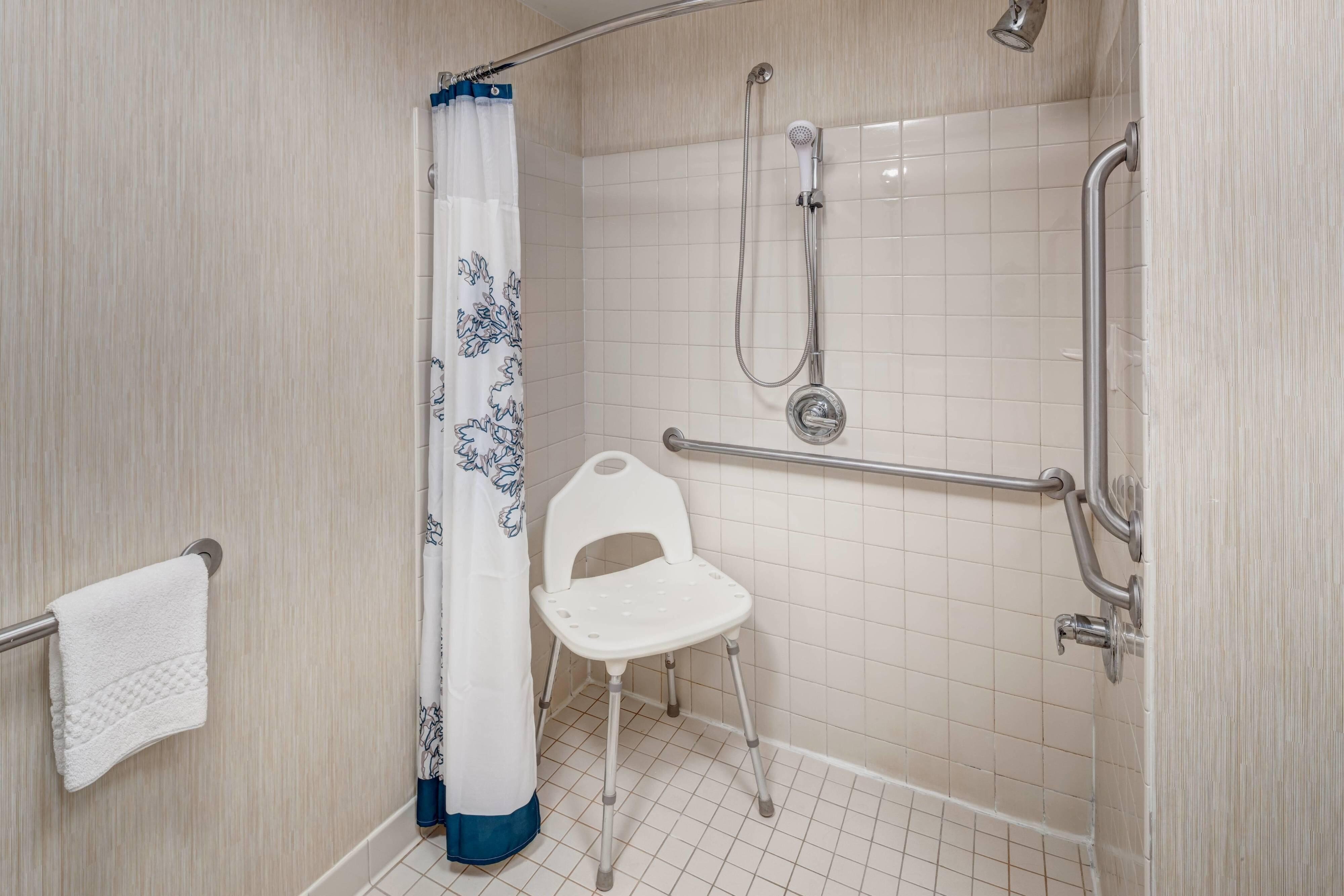 Accessible Bathroom - Roll-in Shower