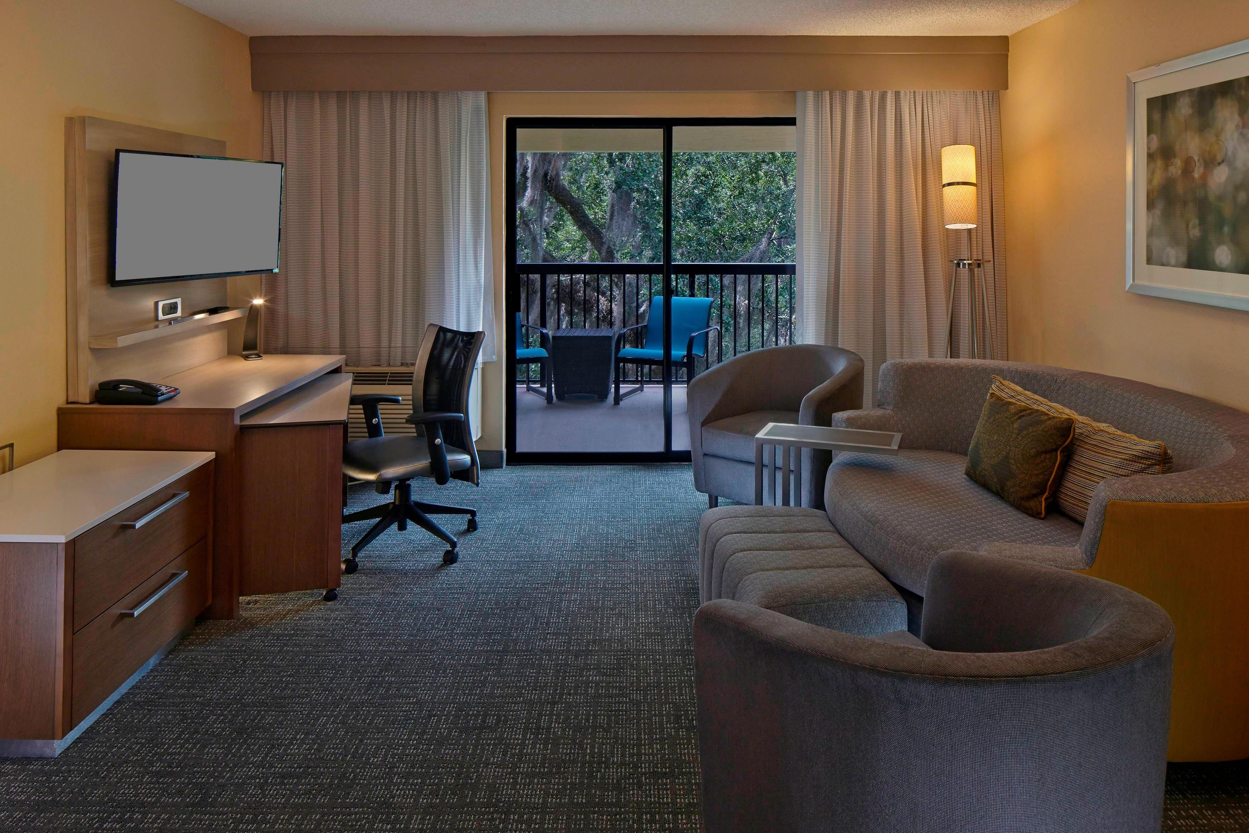 King Suite Living Area