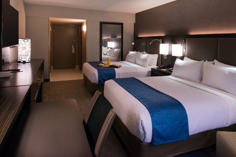 Two Queen-Bedded Room, with pull-out desk and ergonomic chair