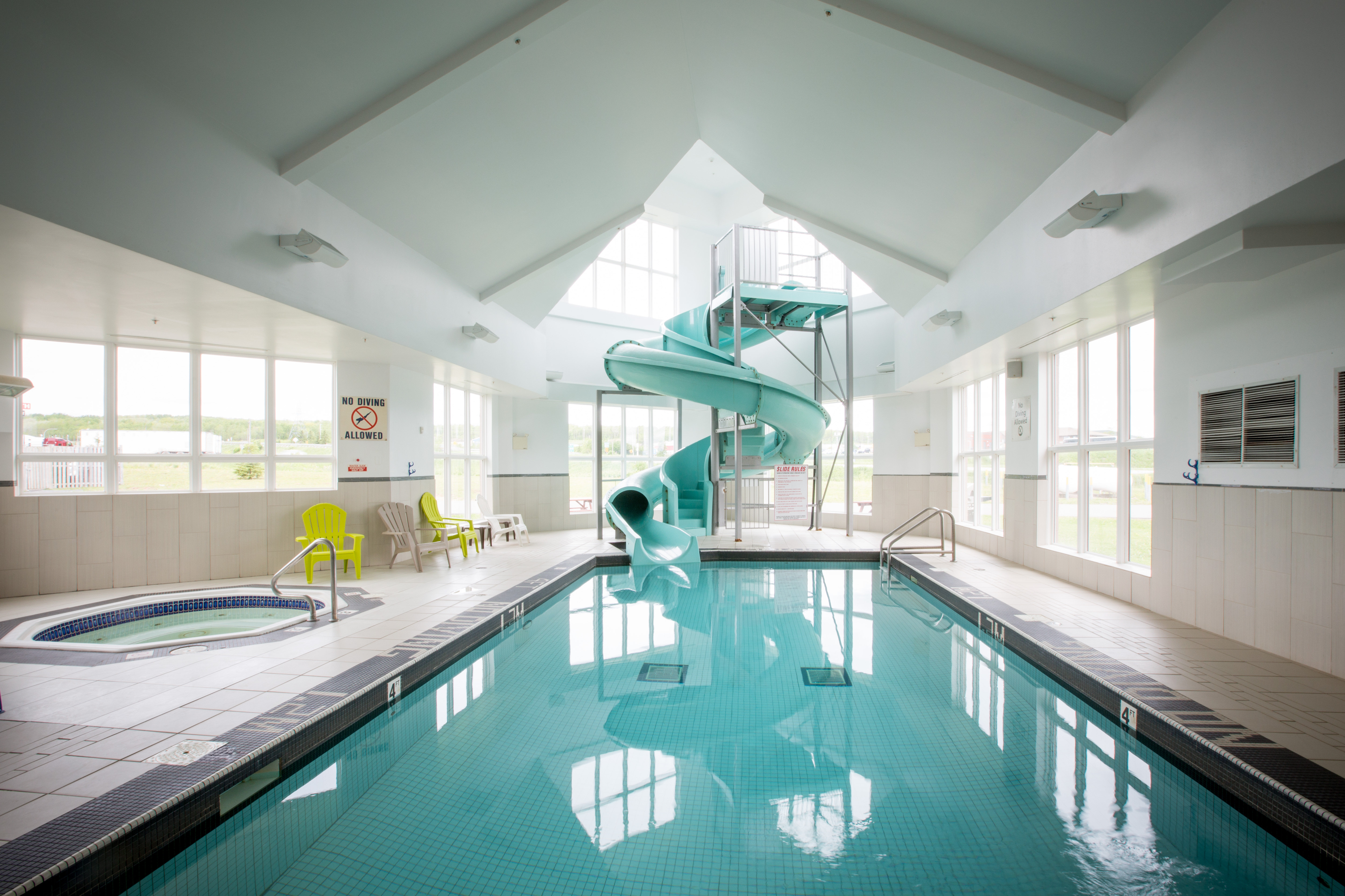 Come and enjoy Stellarton's only hotel with a pool and waterslide!