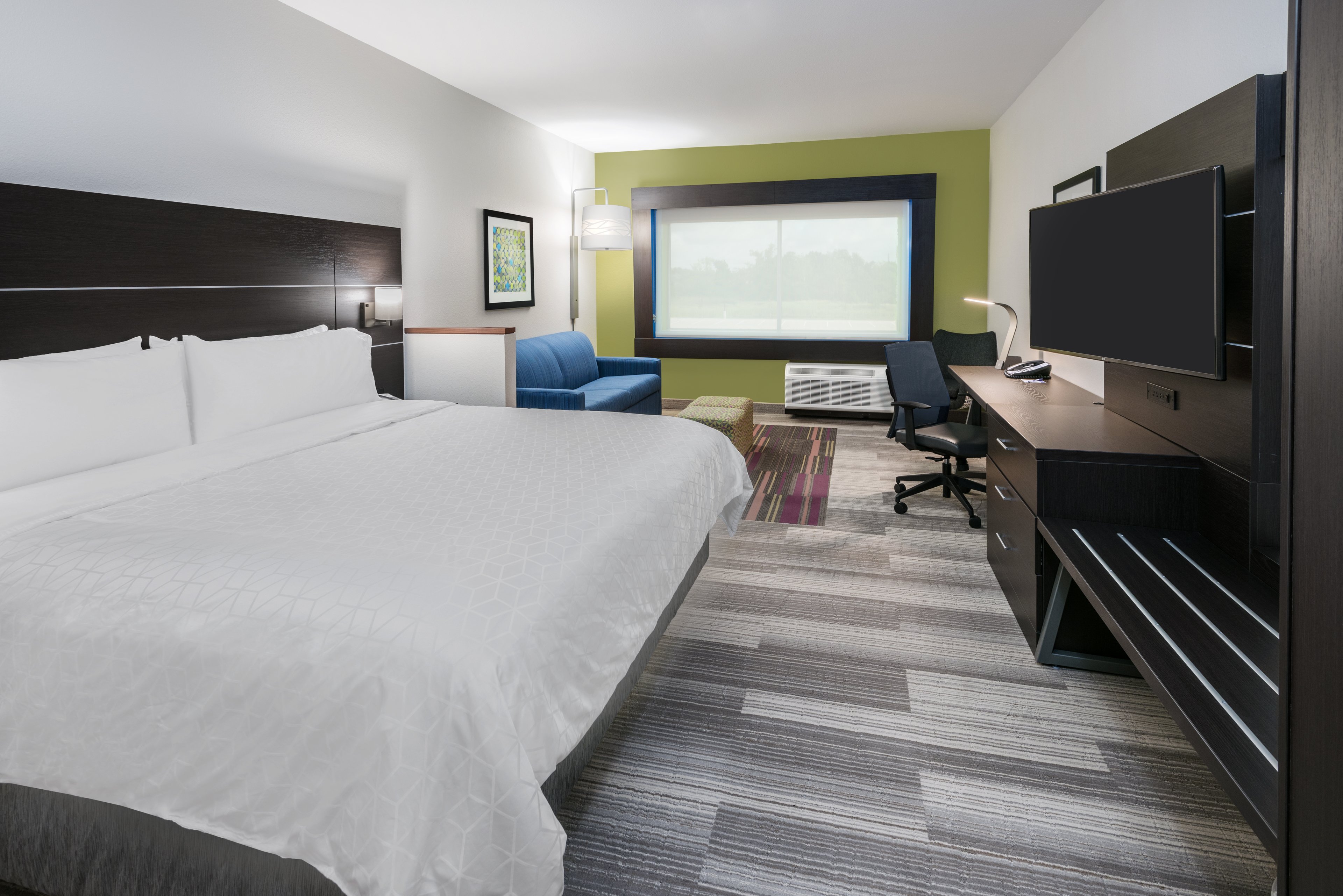 Our College Station hotel offers large rooms w/ separate workspace