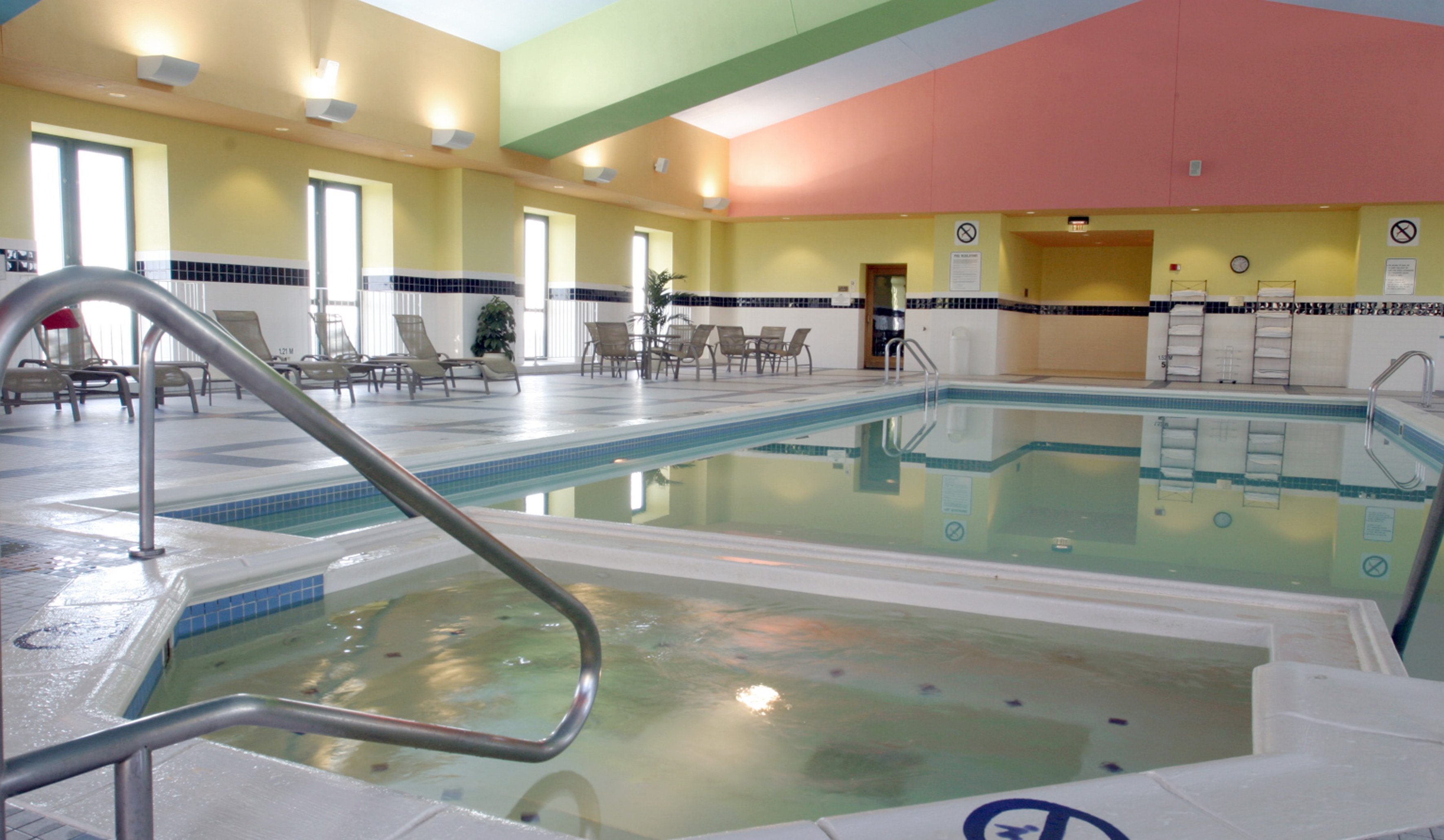 Relax in the Crowne Plaza Springfield indoor pool with hot tub.