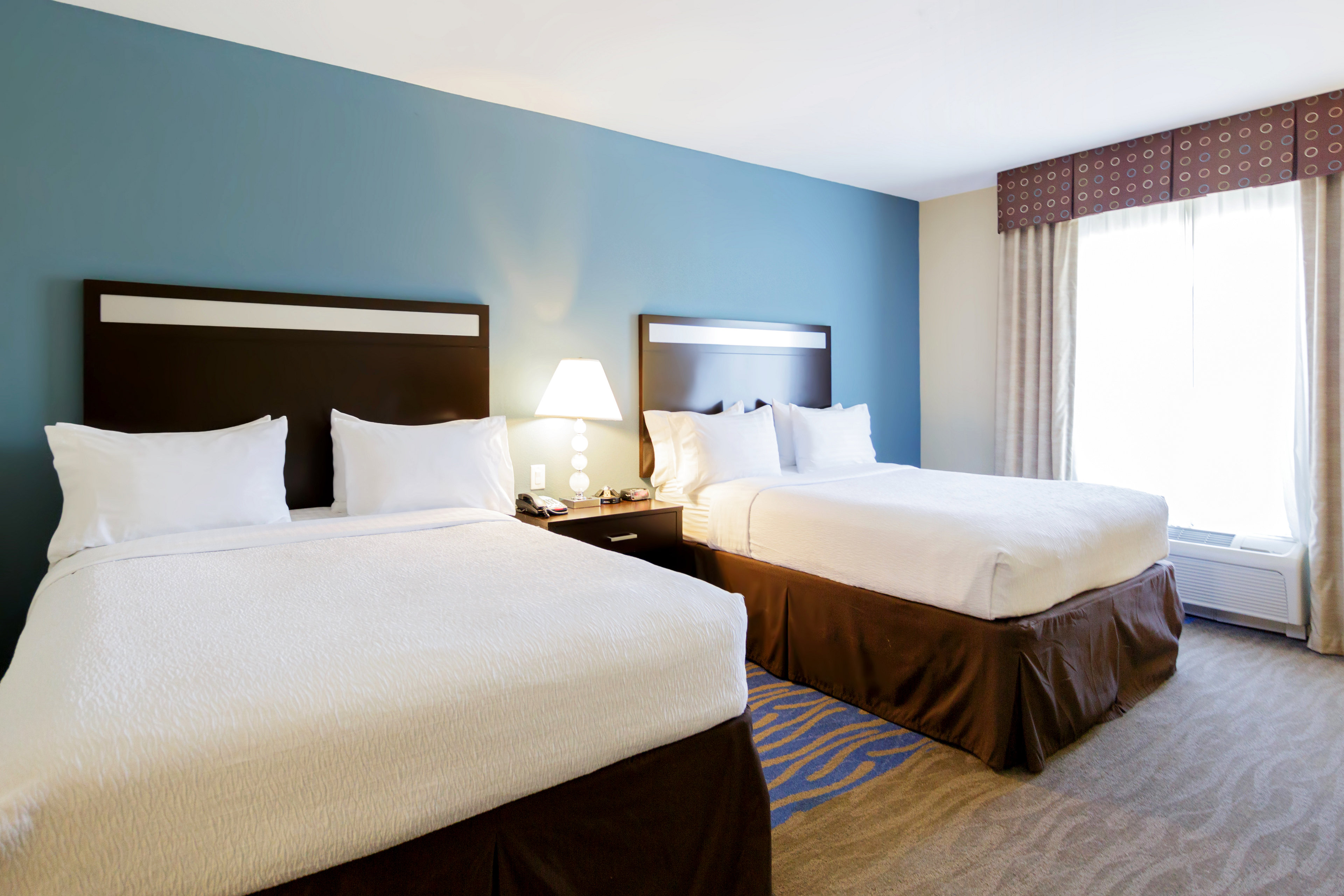 Spacious Two Queen Beds at the Holiday Inn Webster