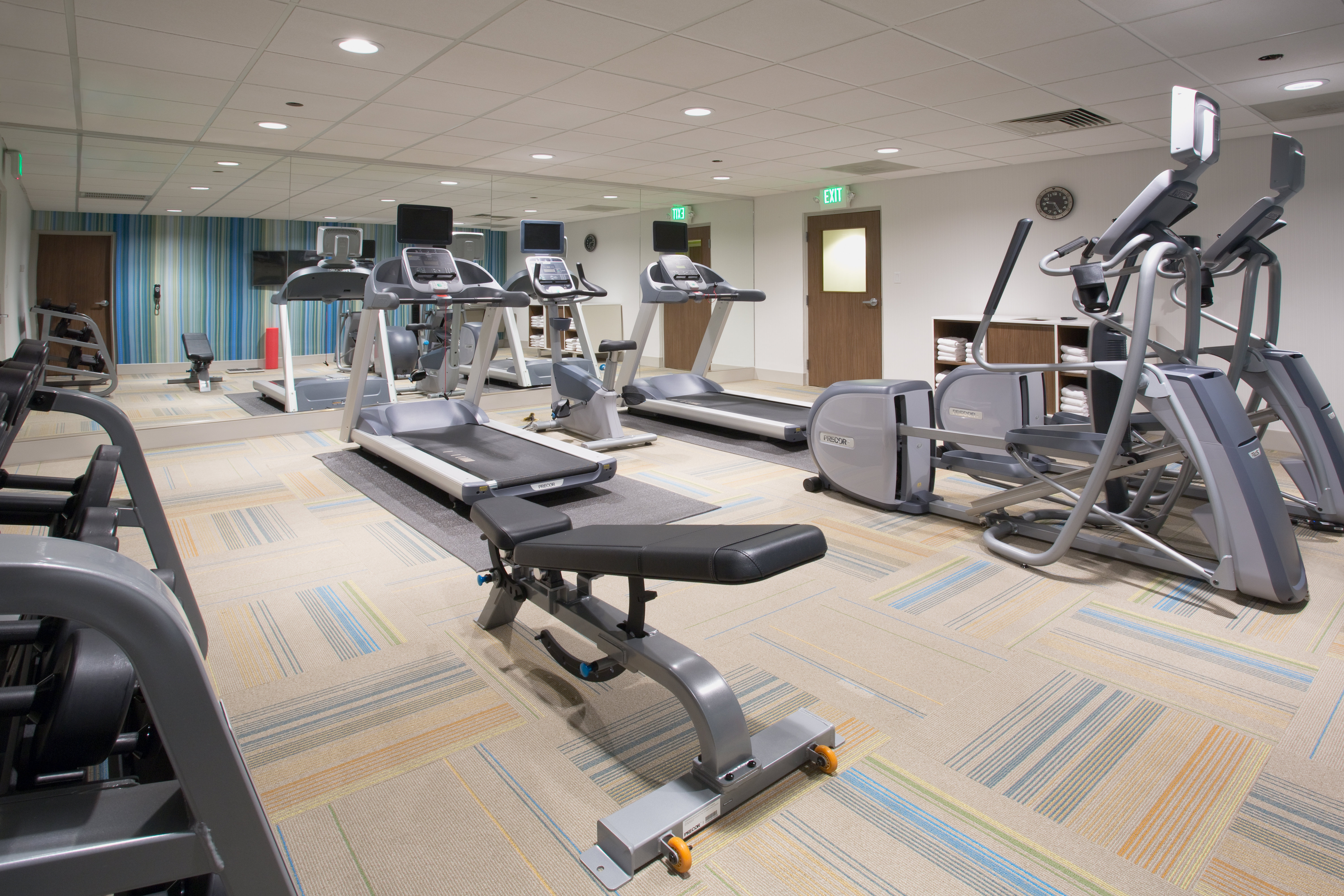 Enjoy our fully equipped Fitness Center.