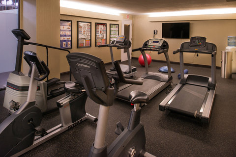 Work up a sweat in the Fitness Center.