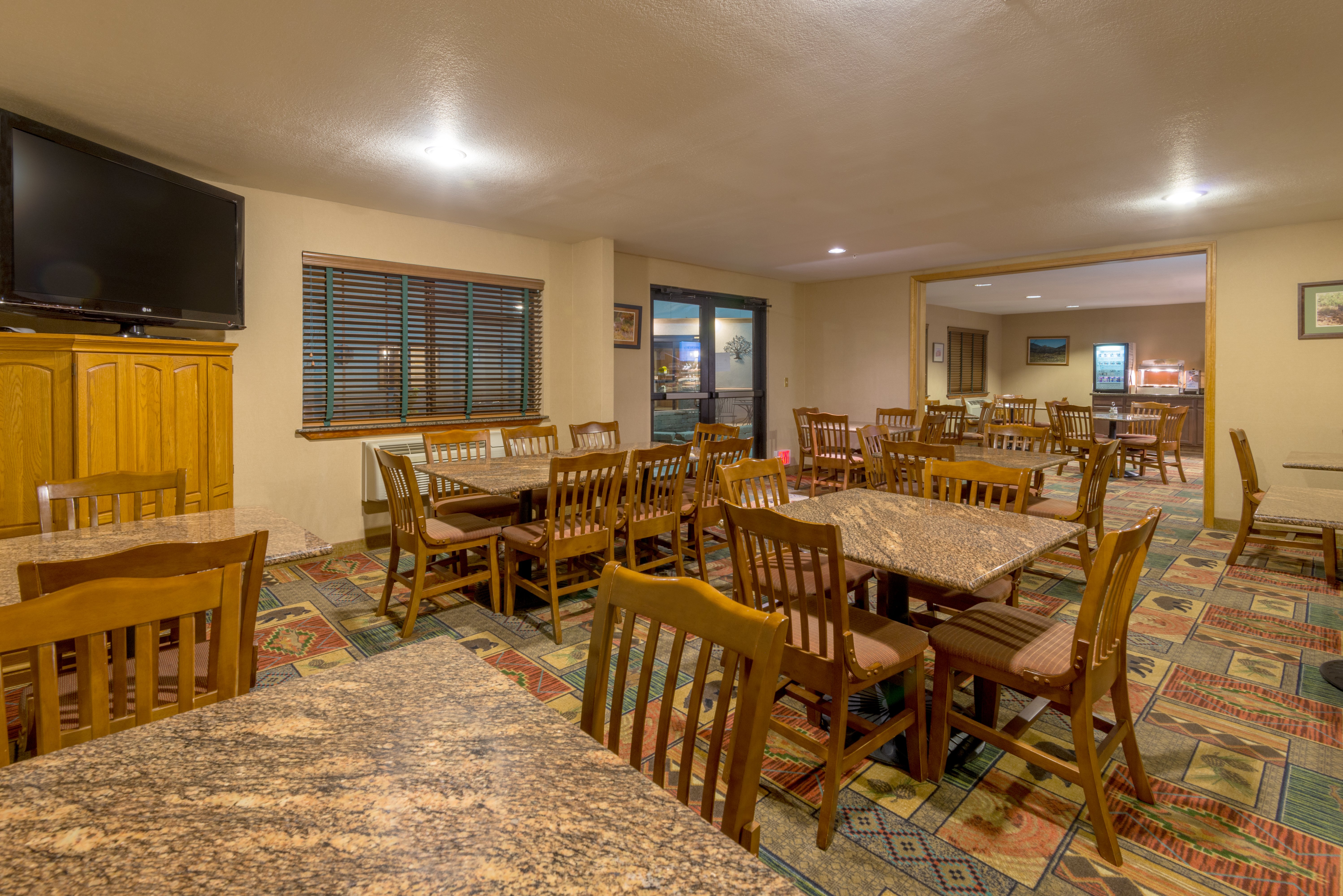Our Breakfast Area provides ample seating in Raton NM