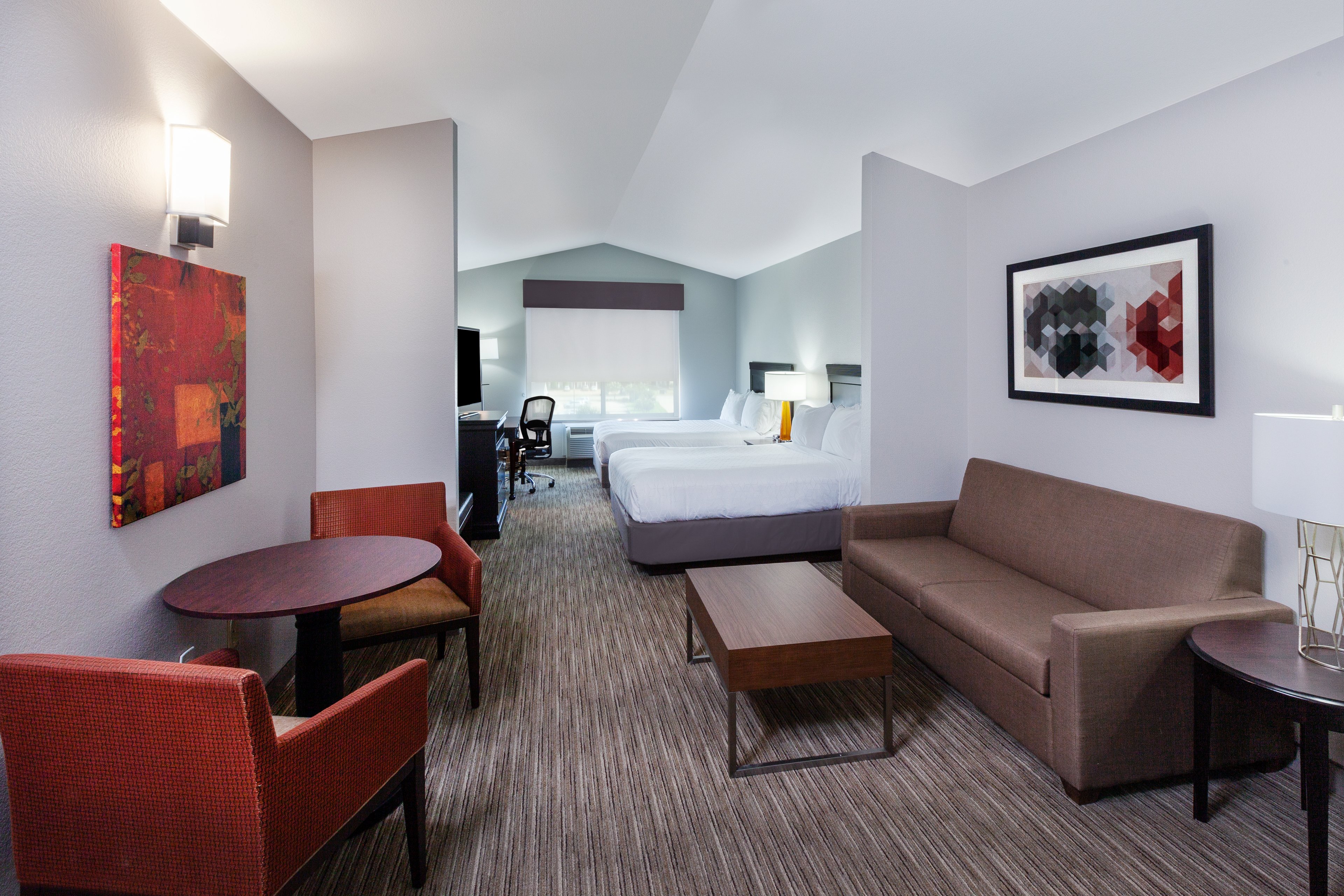 HOLIDAY INN EXP STES S PARK PL BY I-guestroom-2 Queen Beds Suite Nonsmoking .jpg