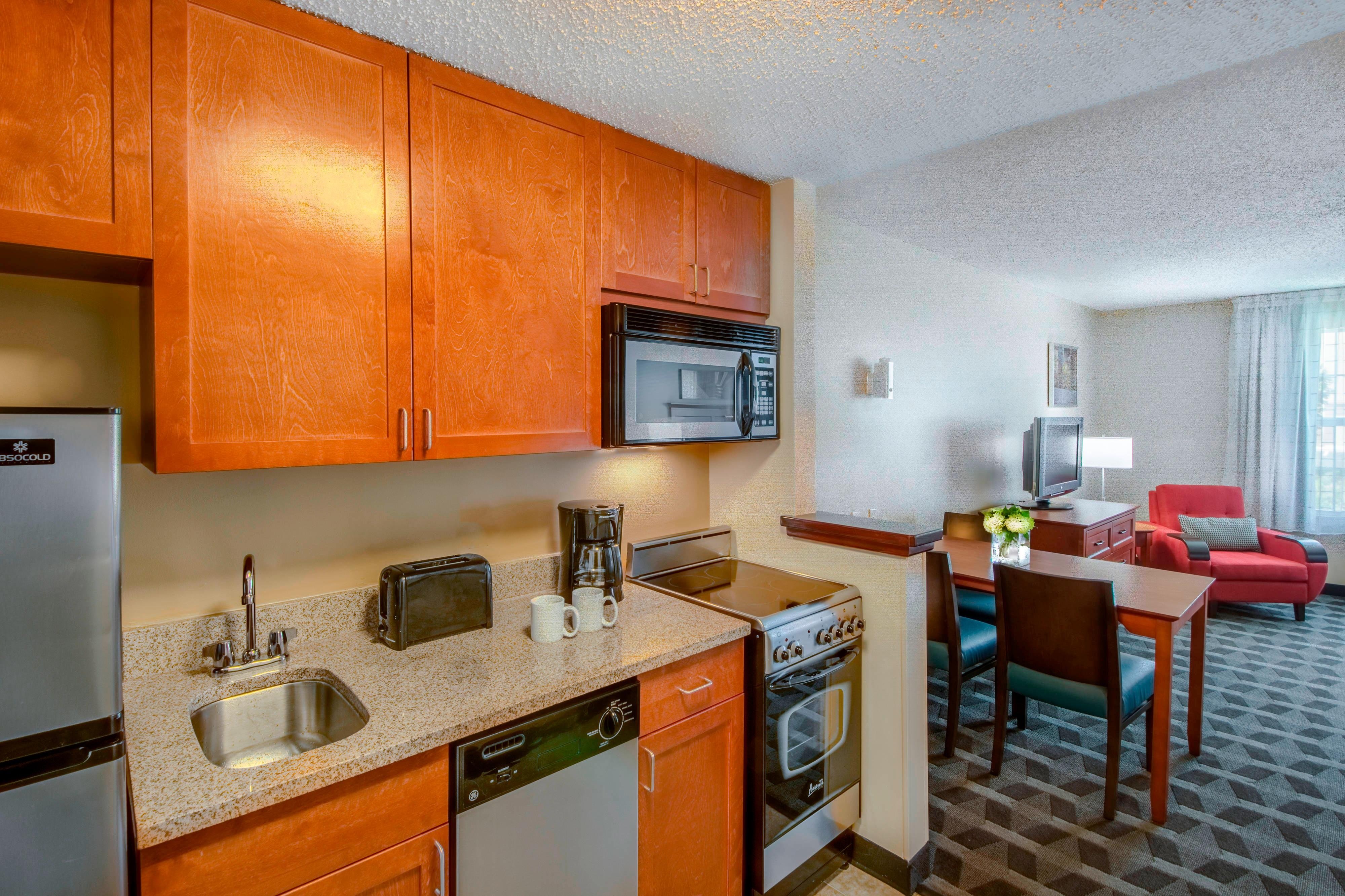 One & Two-Bedroom Suite - Kitchen