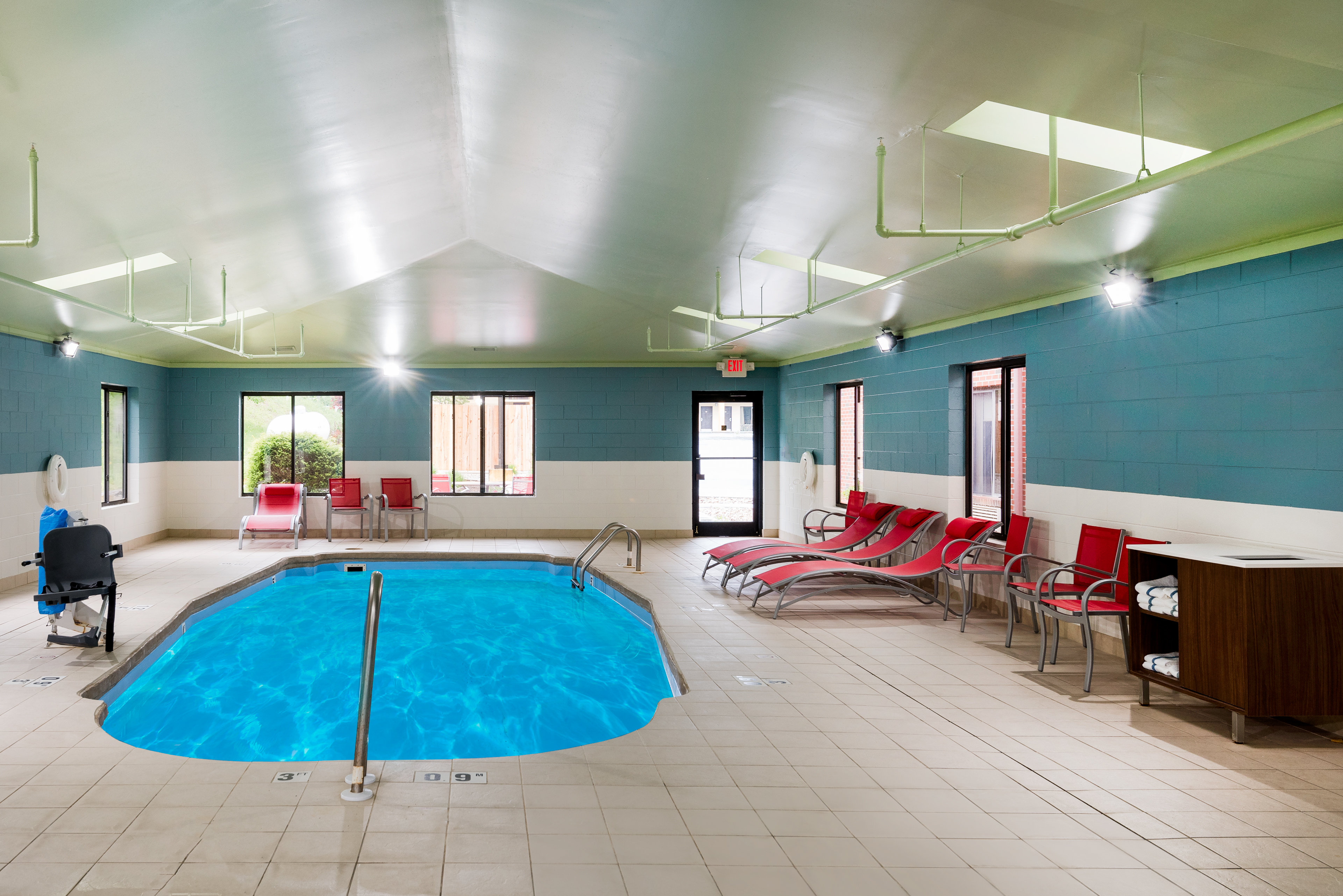 Hang out at our pool at the Holiday Inn Express Hillsville