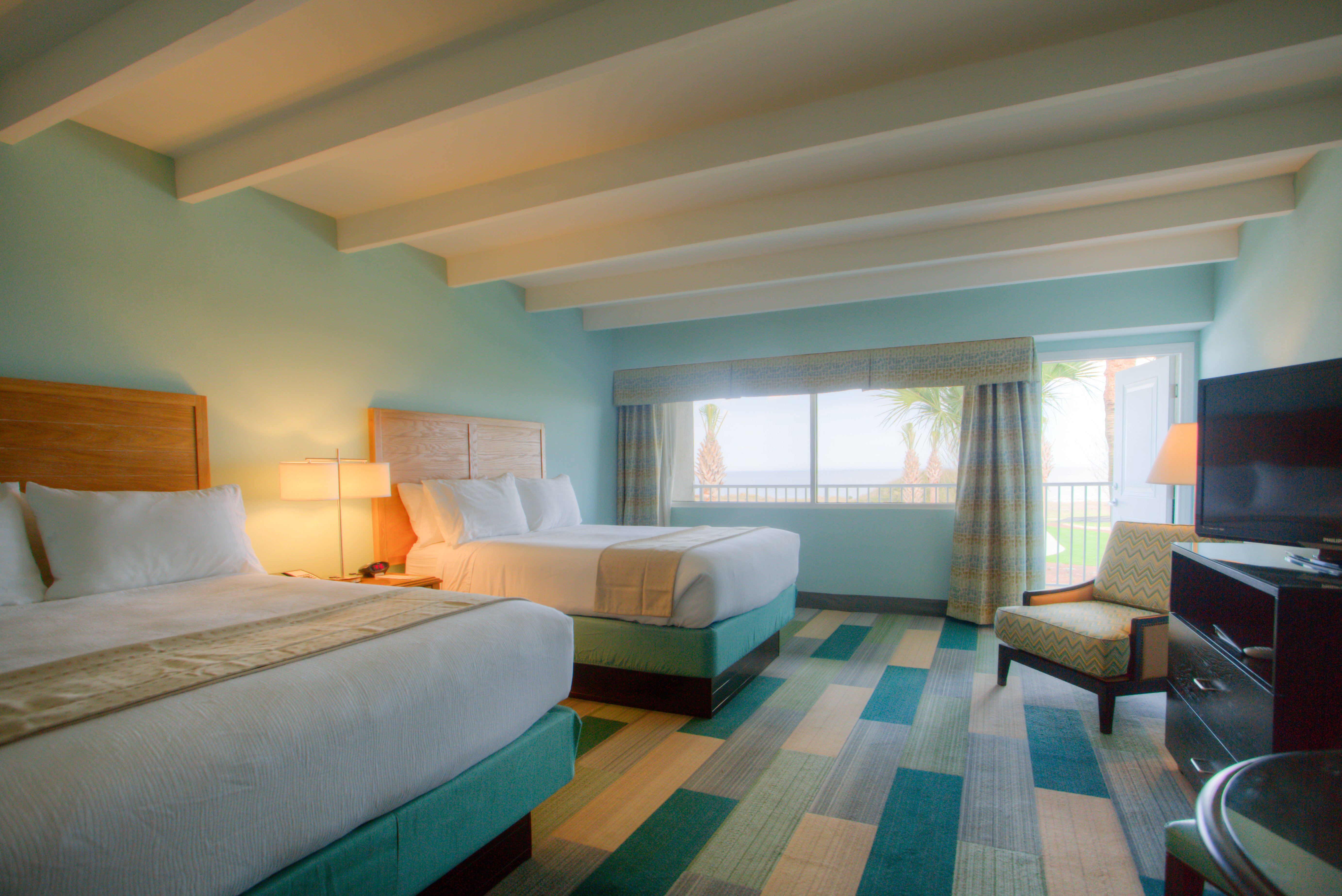Oceanfront Feature Guestroom with lots of space for families
