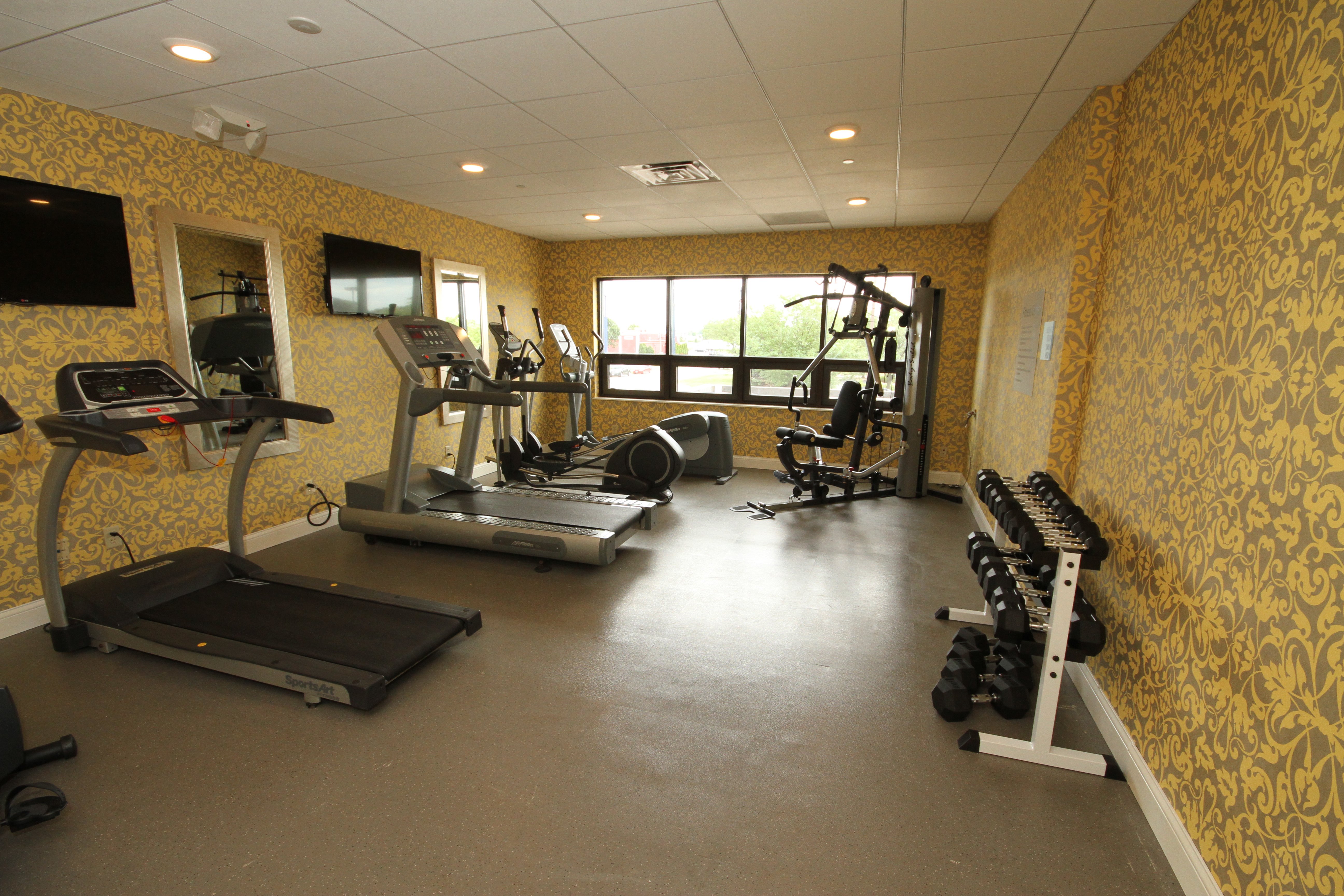 Get your workout in at the Holiday Inn Express Janesville