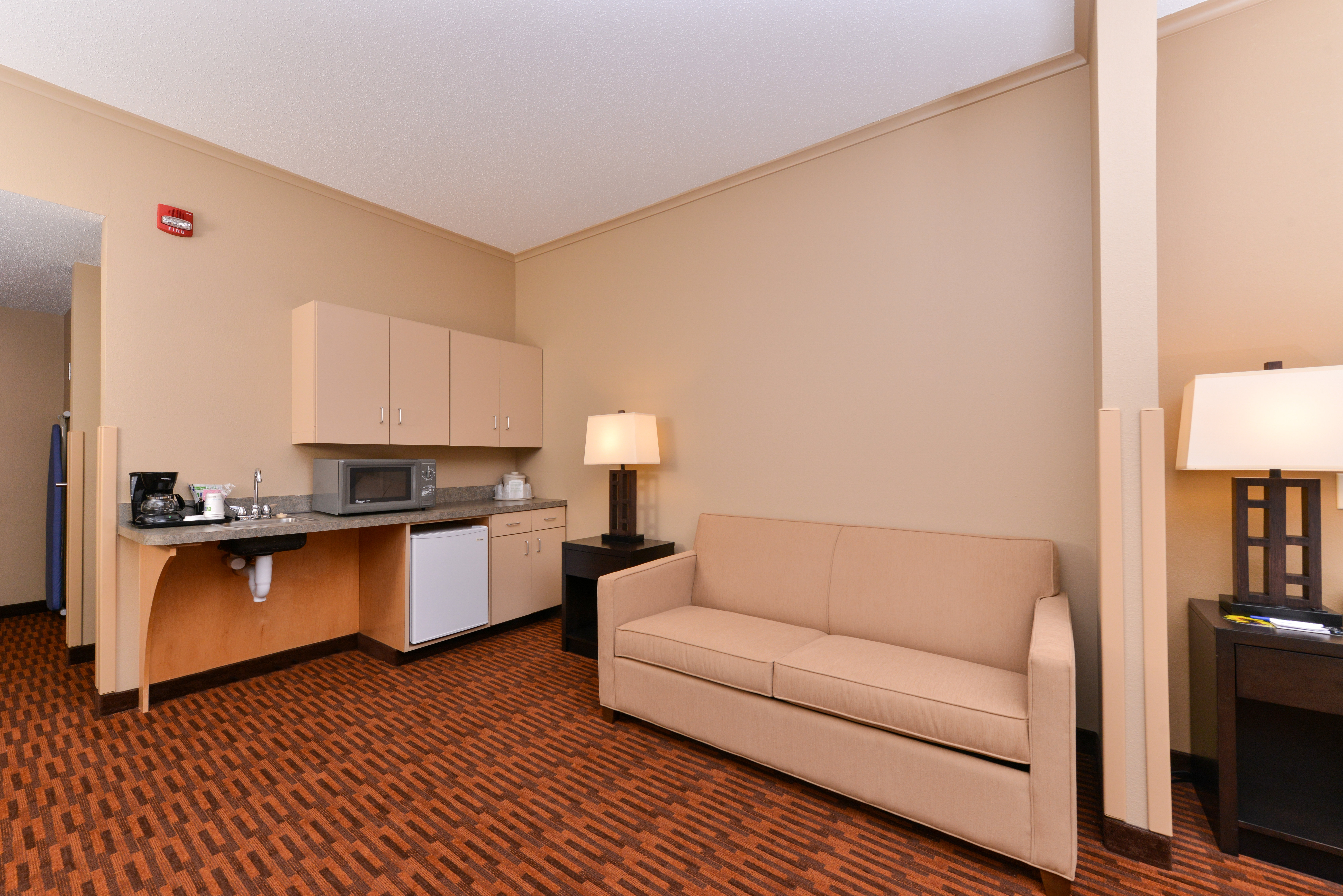 Wheelchair Accessible Suite Living Area