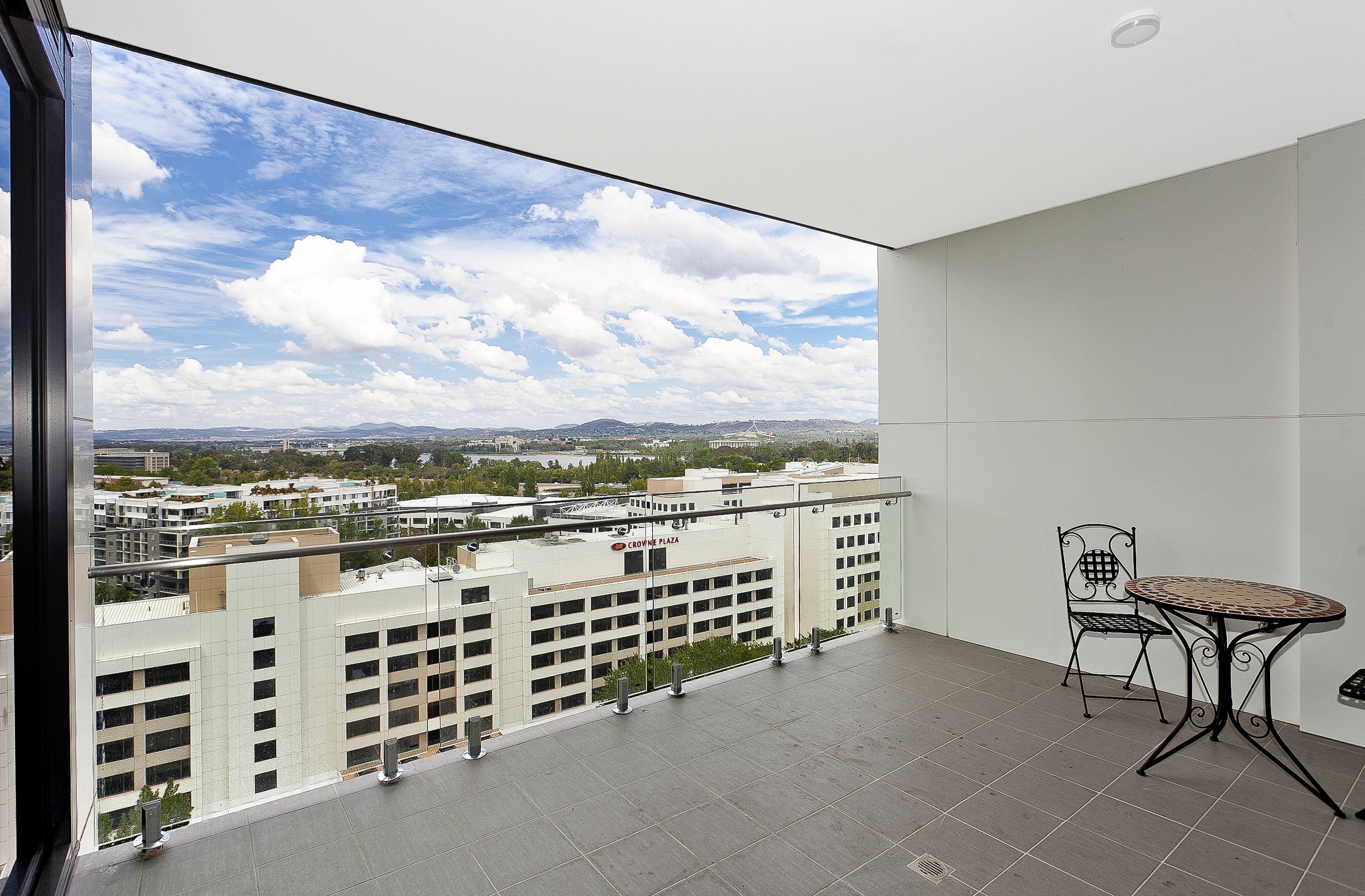 Astra Canberra CBD Manhattan-guestroom-One Bedroom Apartment Balcony.jpg