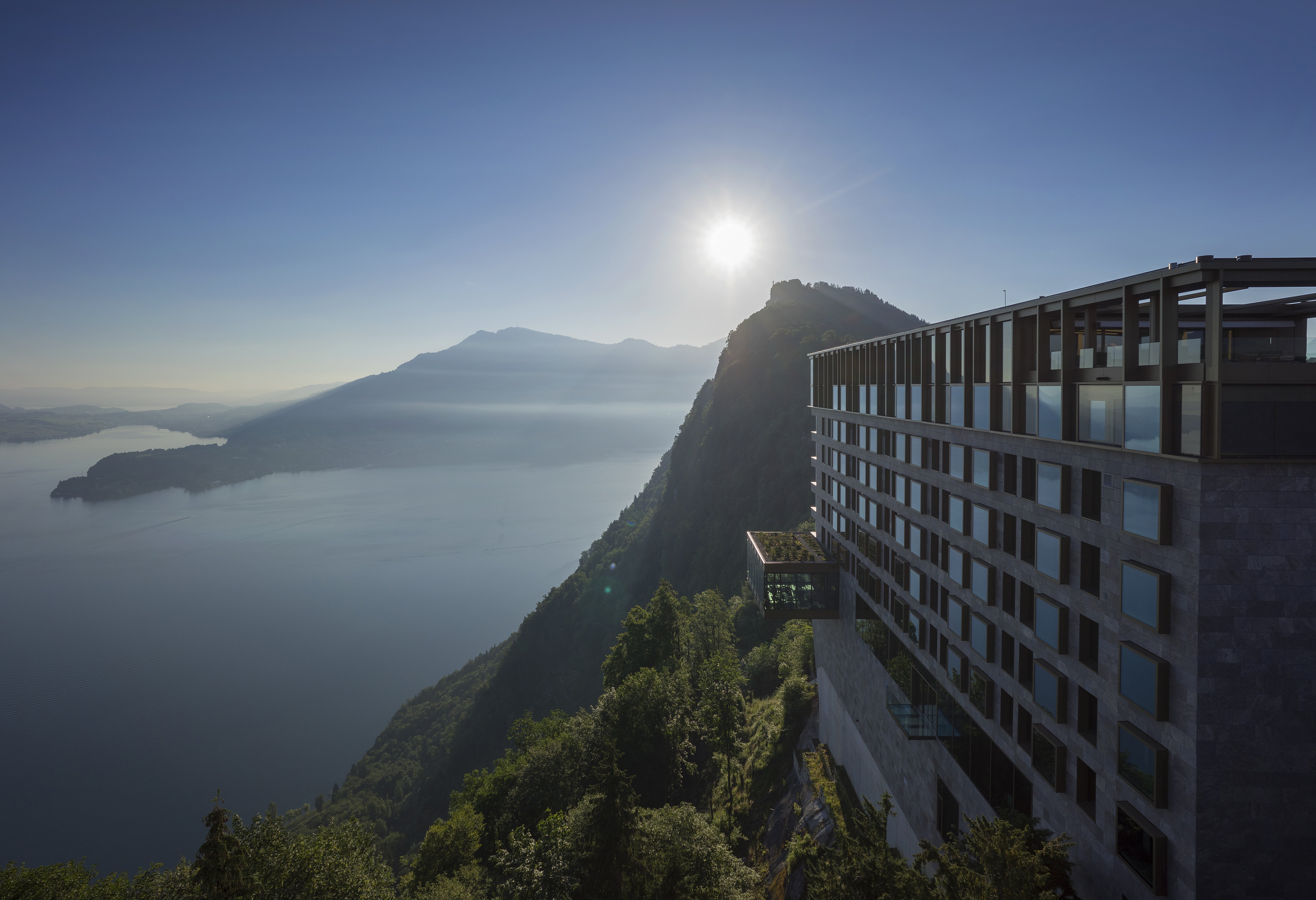 Waldhotel by Bürgenstock Lake Lucerne in Switzerland