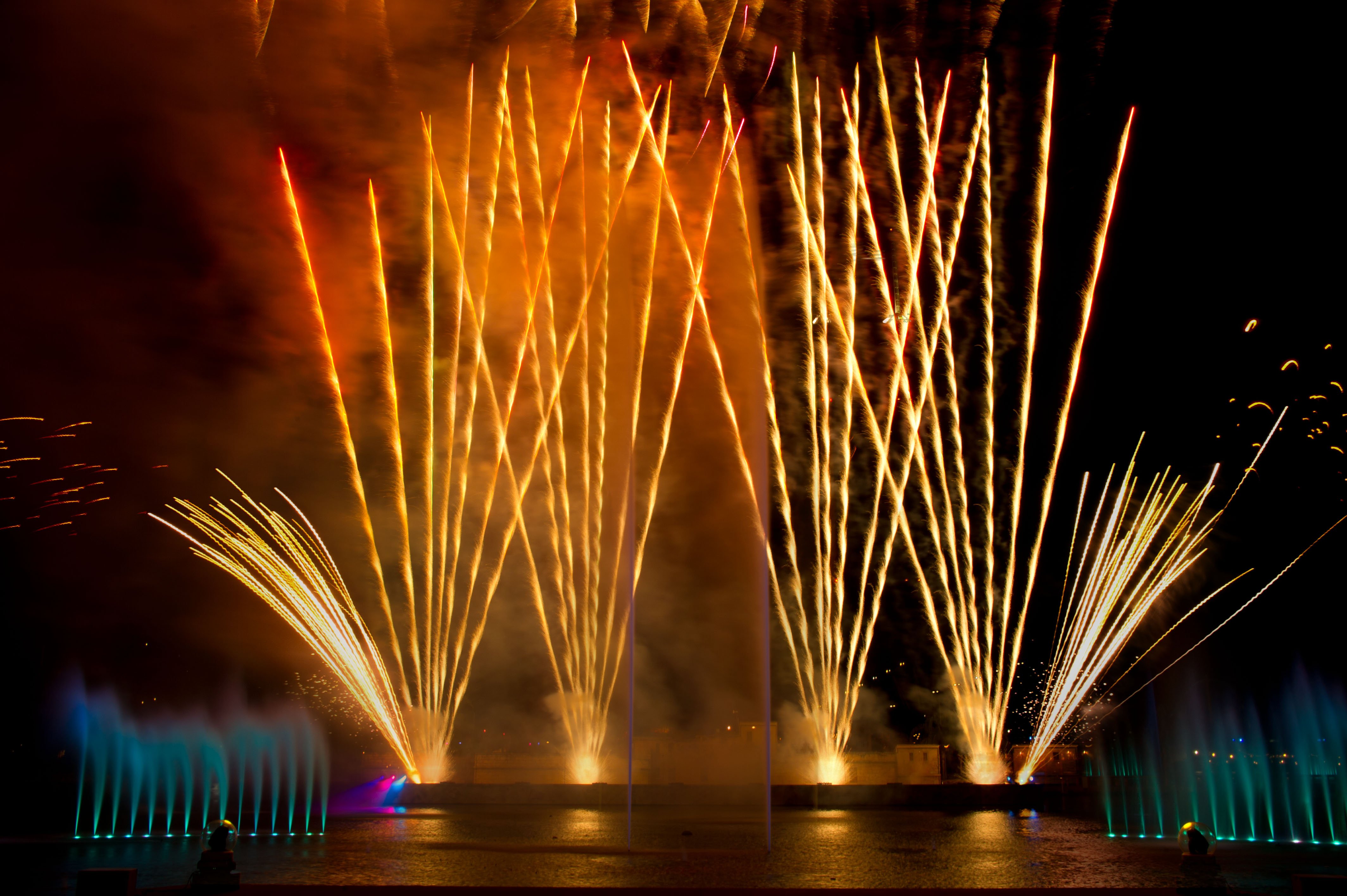 The fireworks shows at SeaWorld are a must see when you visit.