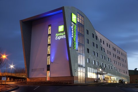 Hotel Exterior at Night